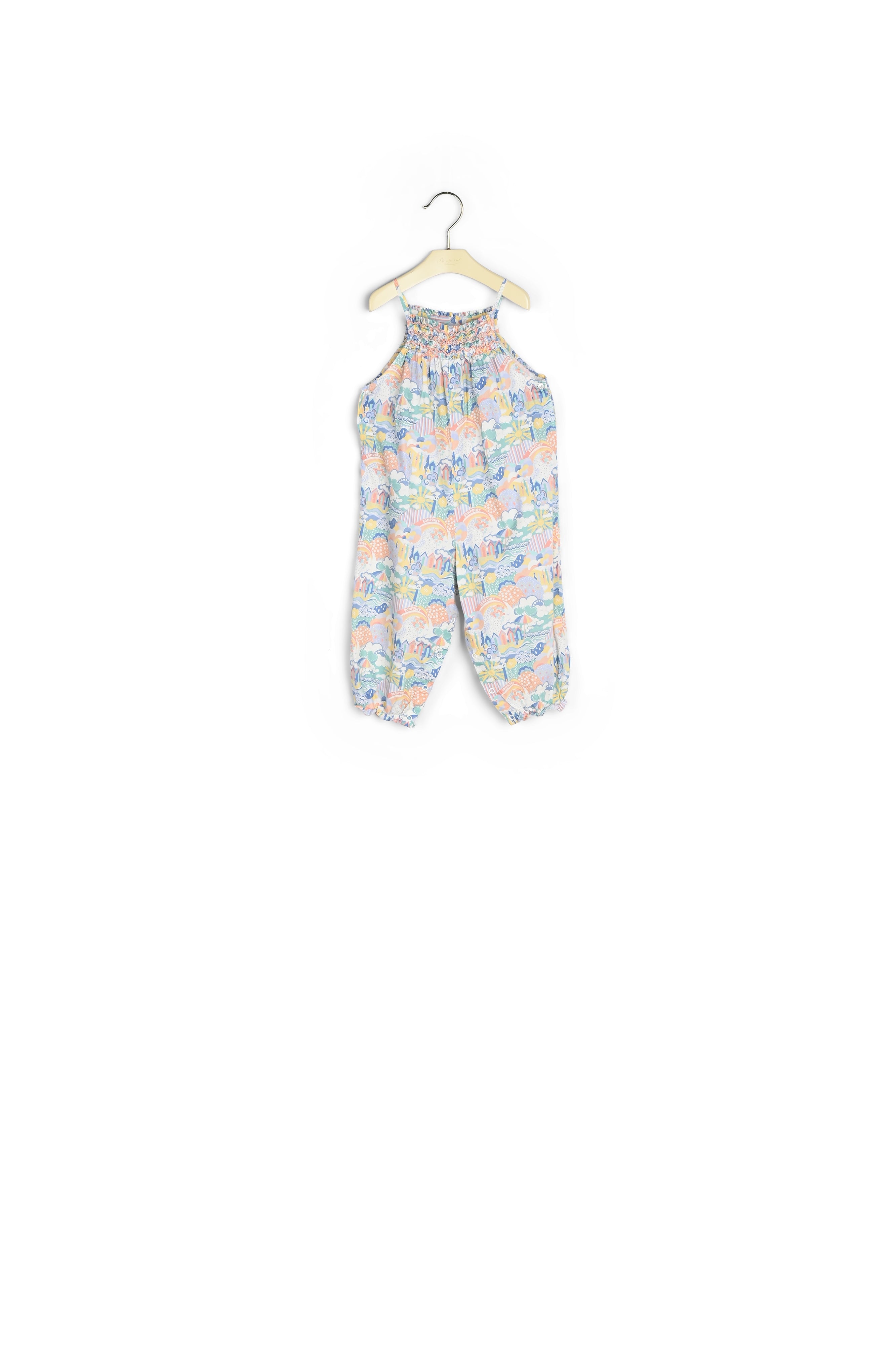 Salopette en tissu Liberty - Bonpoint vintage