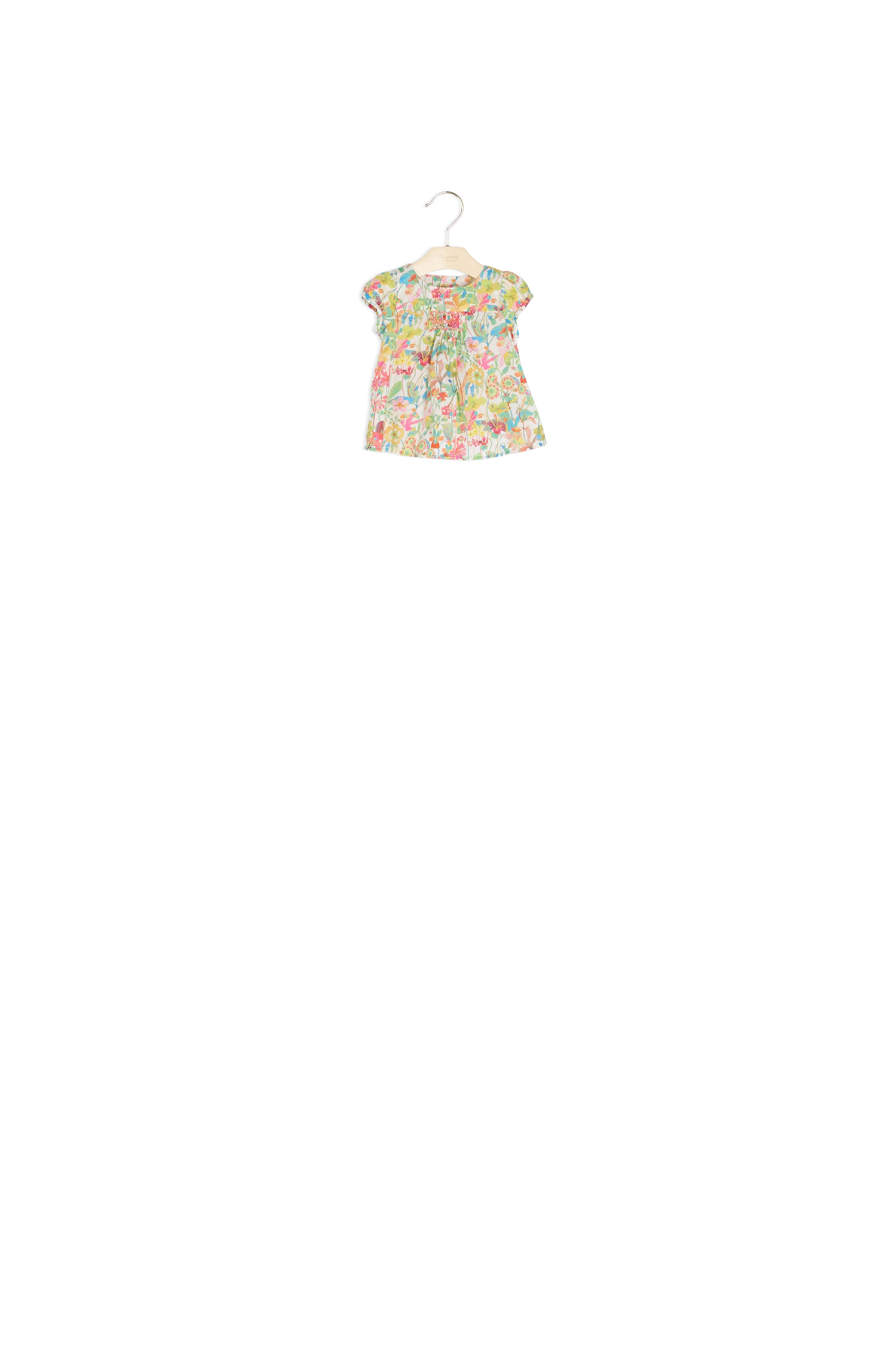 Blouse Nizon imprimée Liberty - Bonpoint vintage