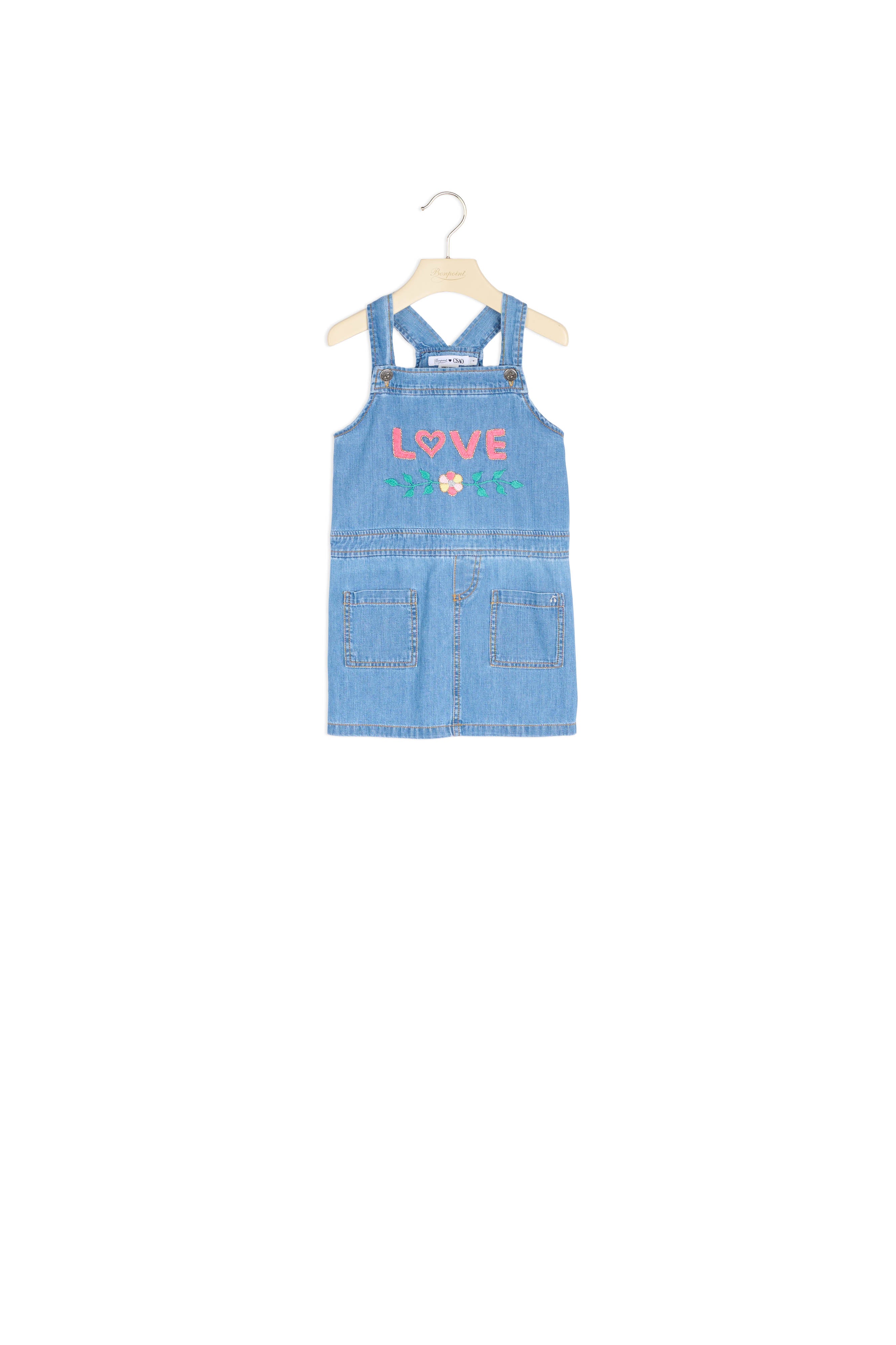 Robe en denim - Bonpoint vintage