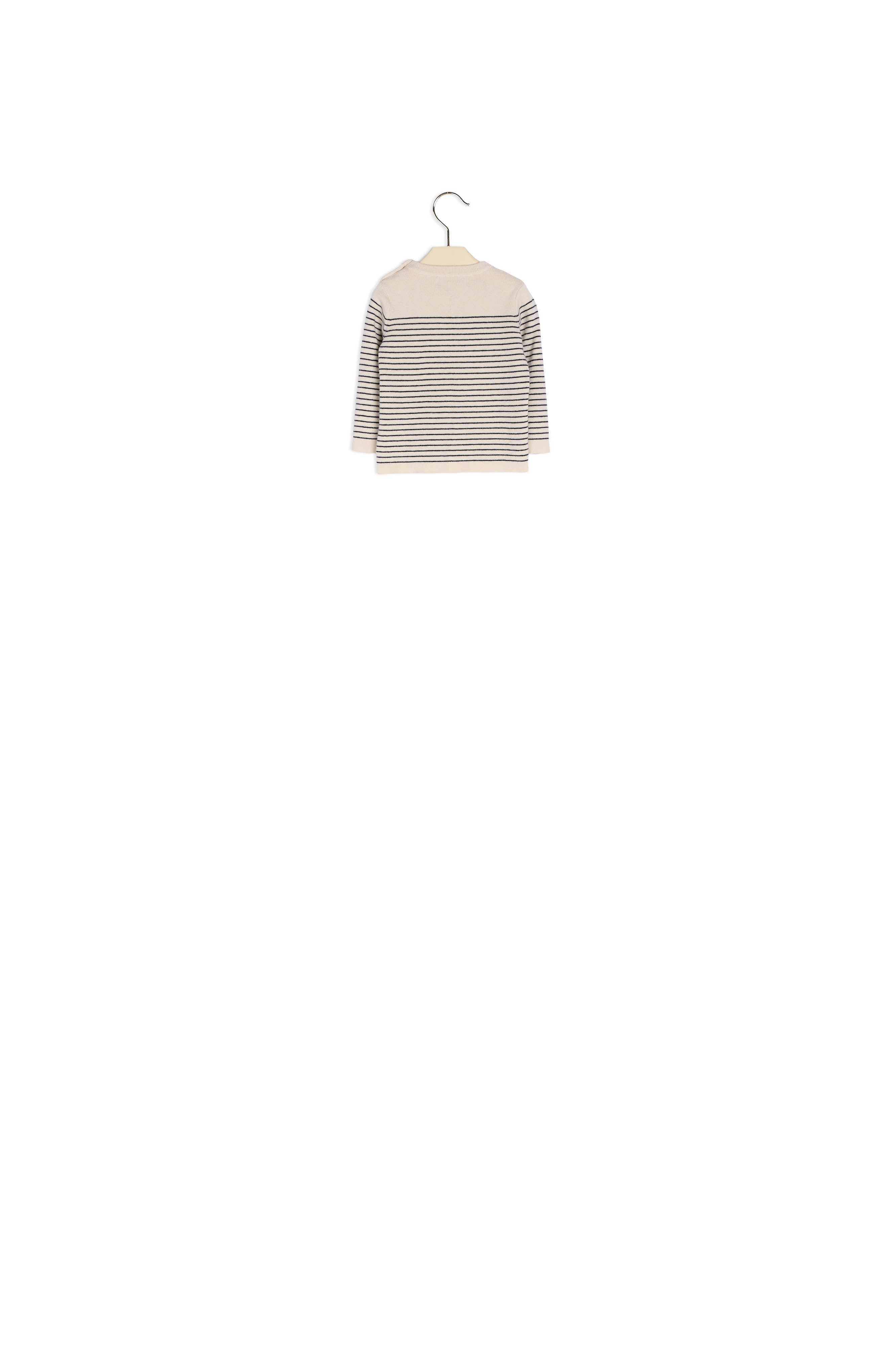 Pull Aleksi laine et coton biologique bébé - Bonpoint vintage