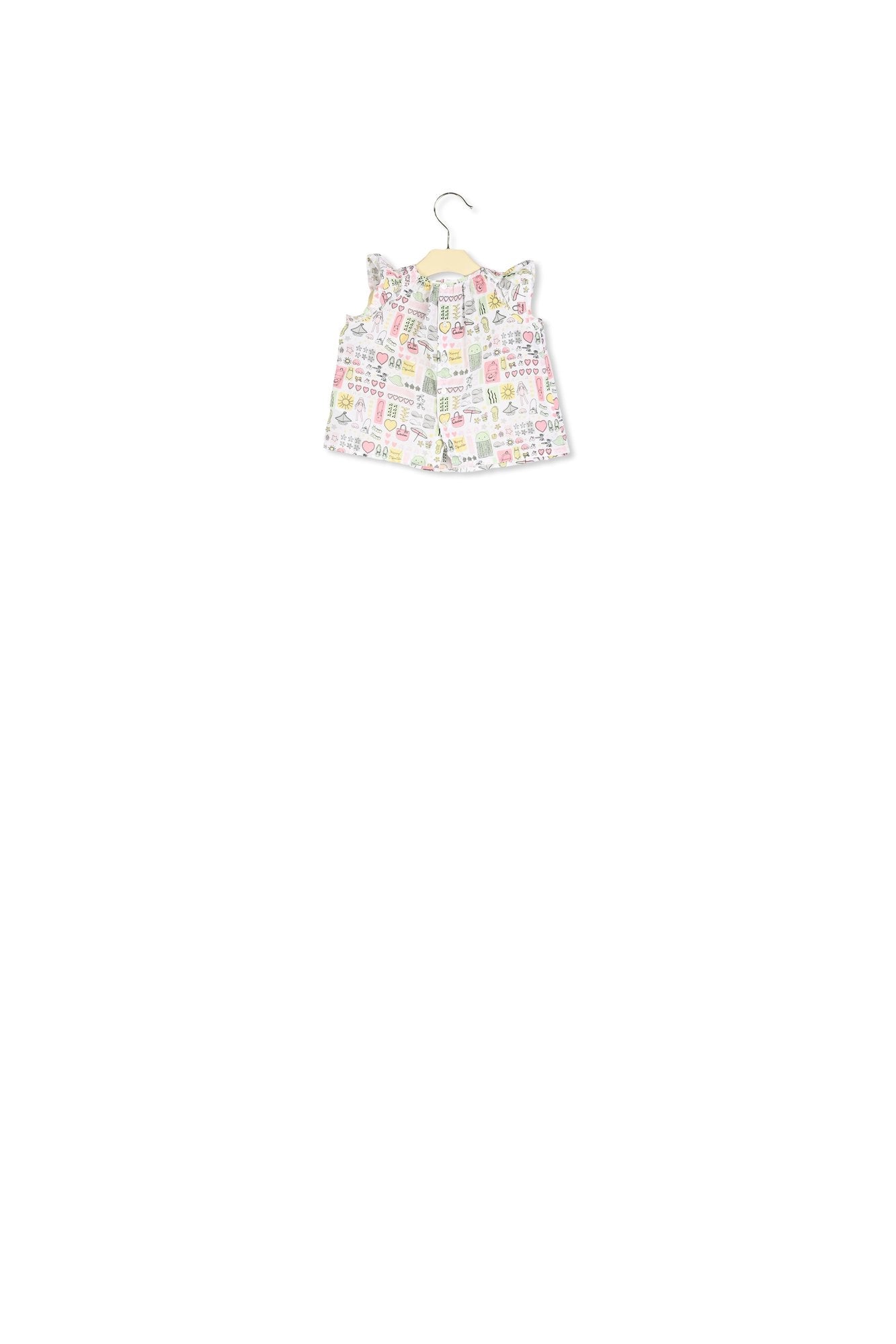 Blouse en popeline - Bonpoint vintage