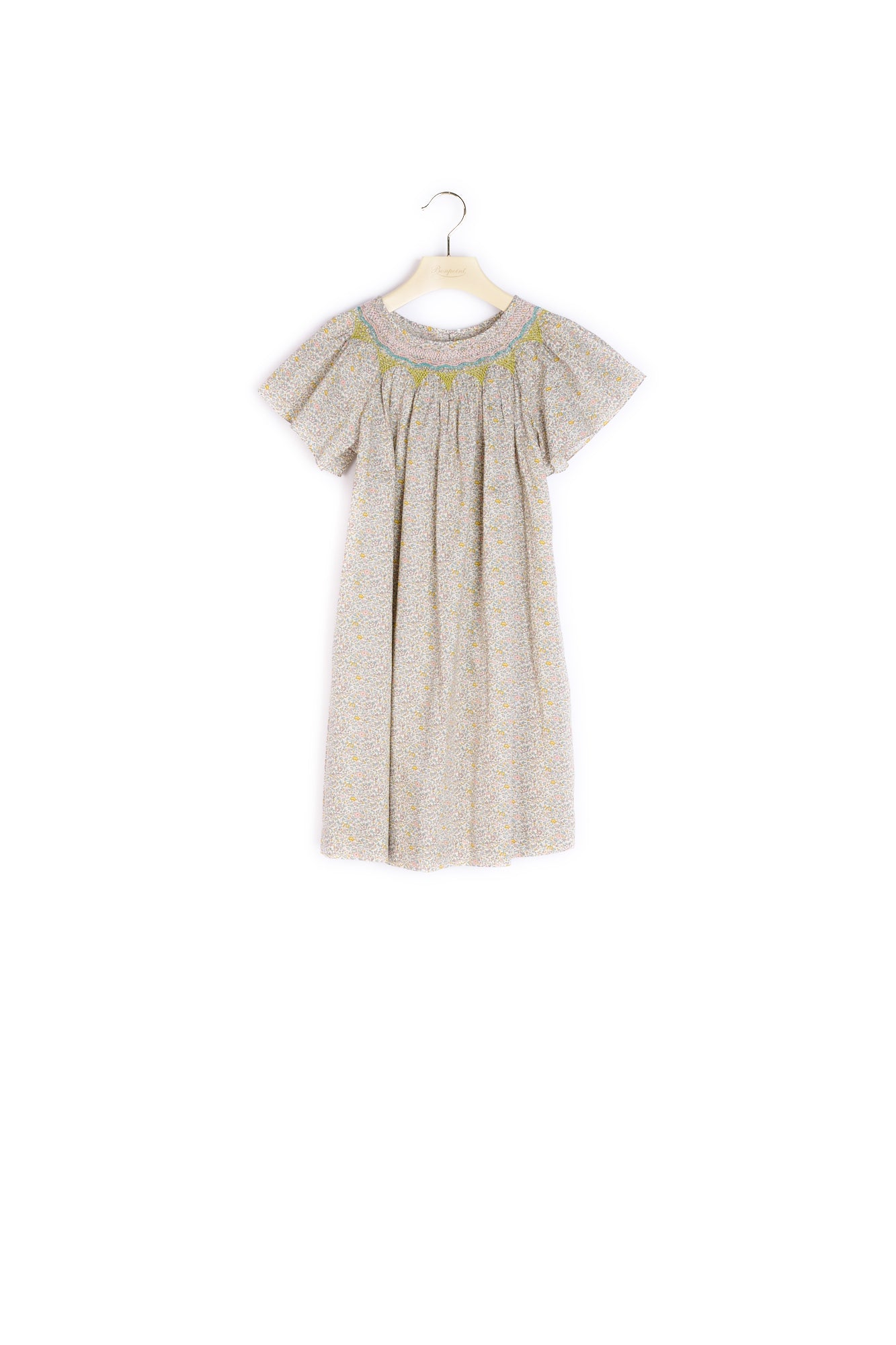 Robe en coton Liberty fille - Bonpoint vintage