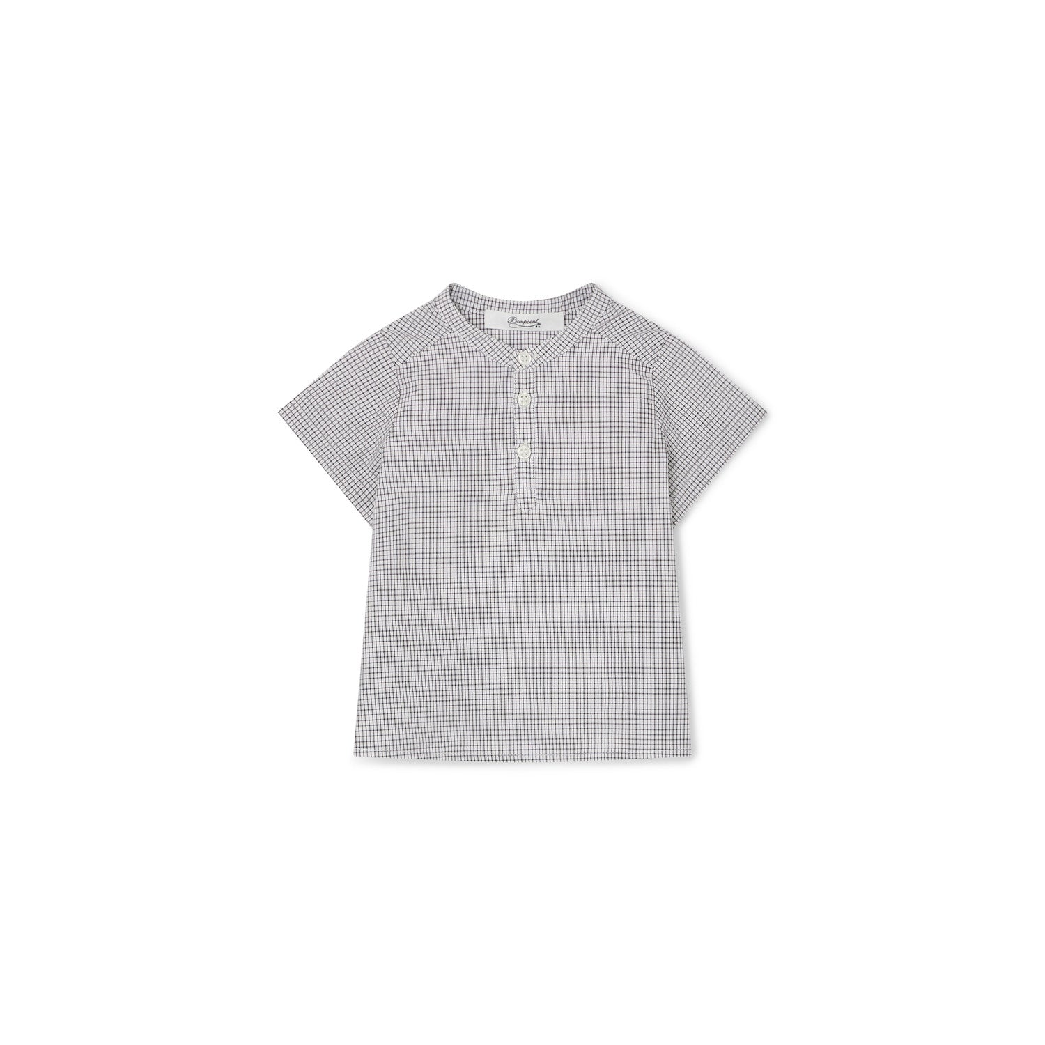Chemise à carreaux bébé - Bonpoint vintage