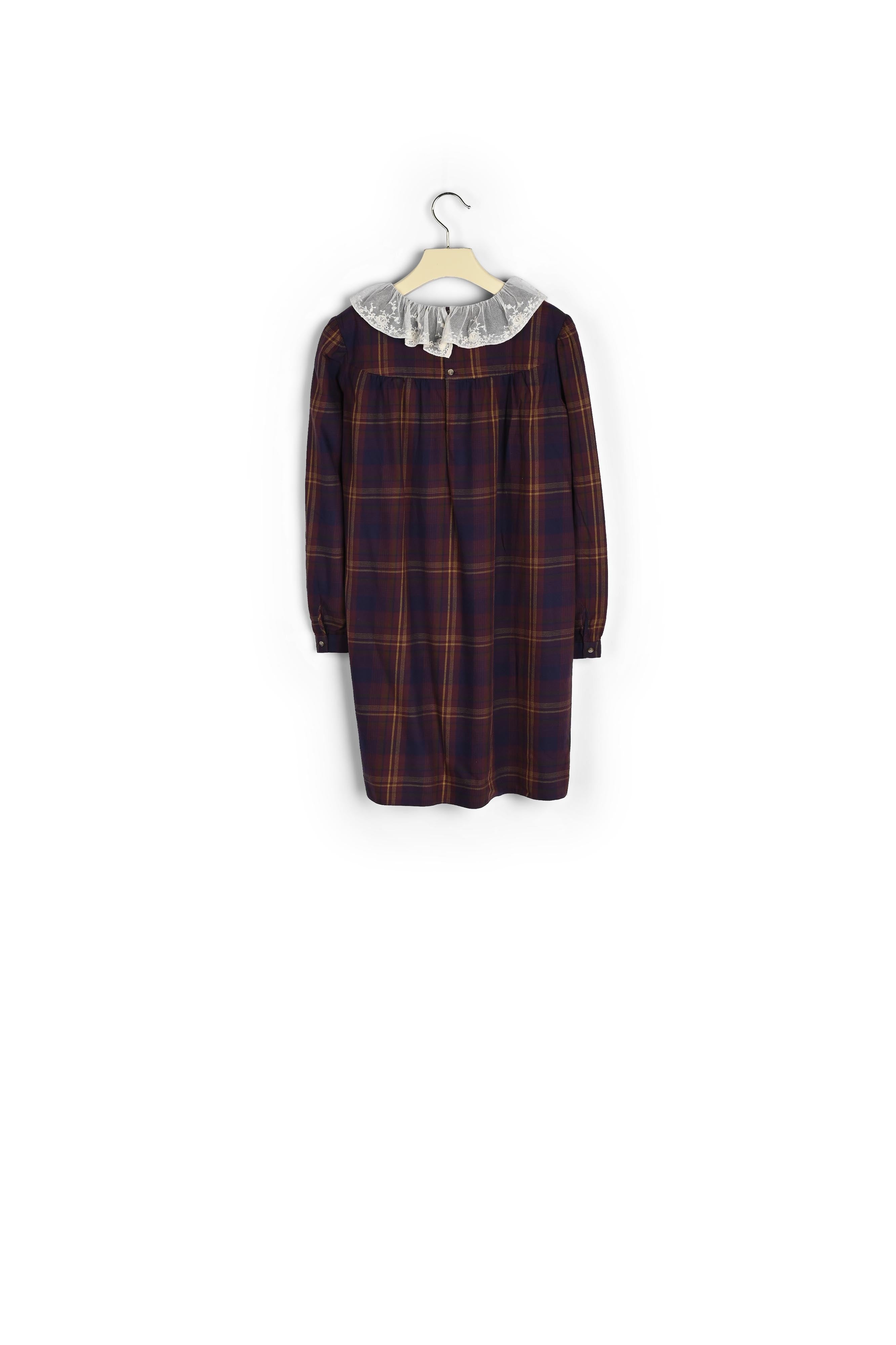 Robe avec tulle brodé fille - Bonpoint vintage