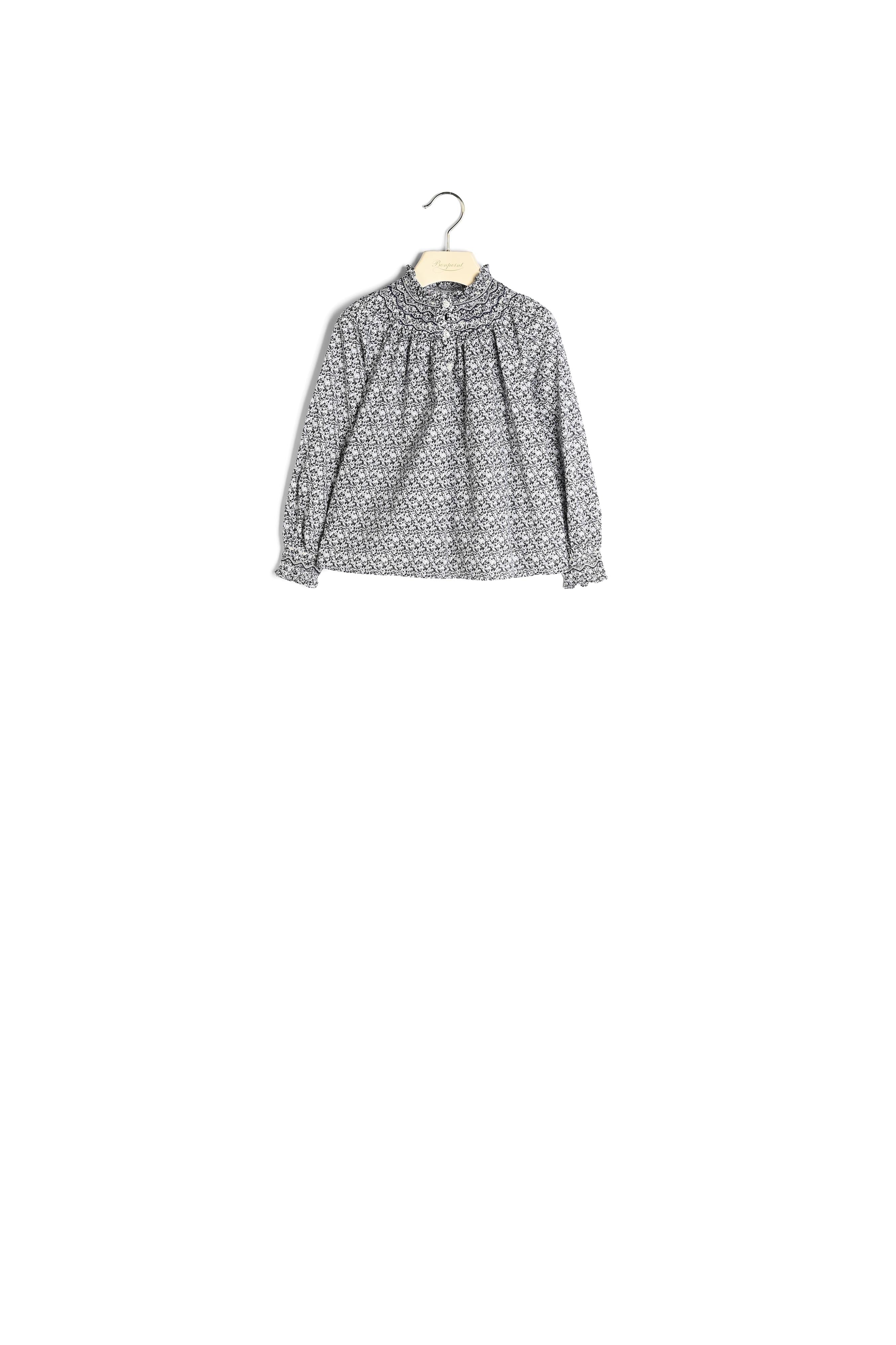 Blouse smockée Pétale - Bonpoint vintage