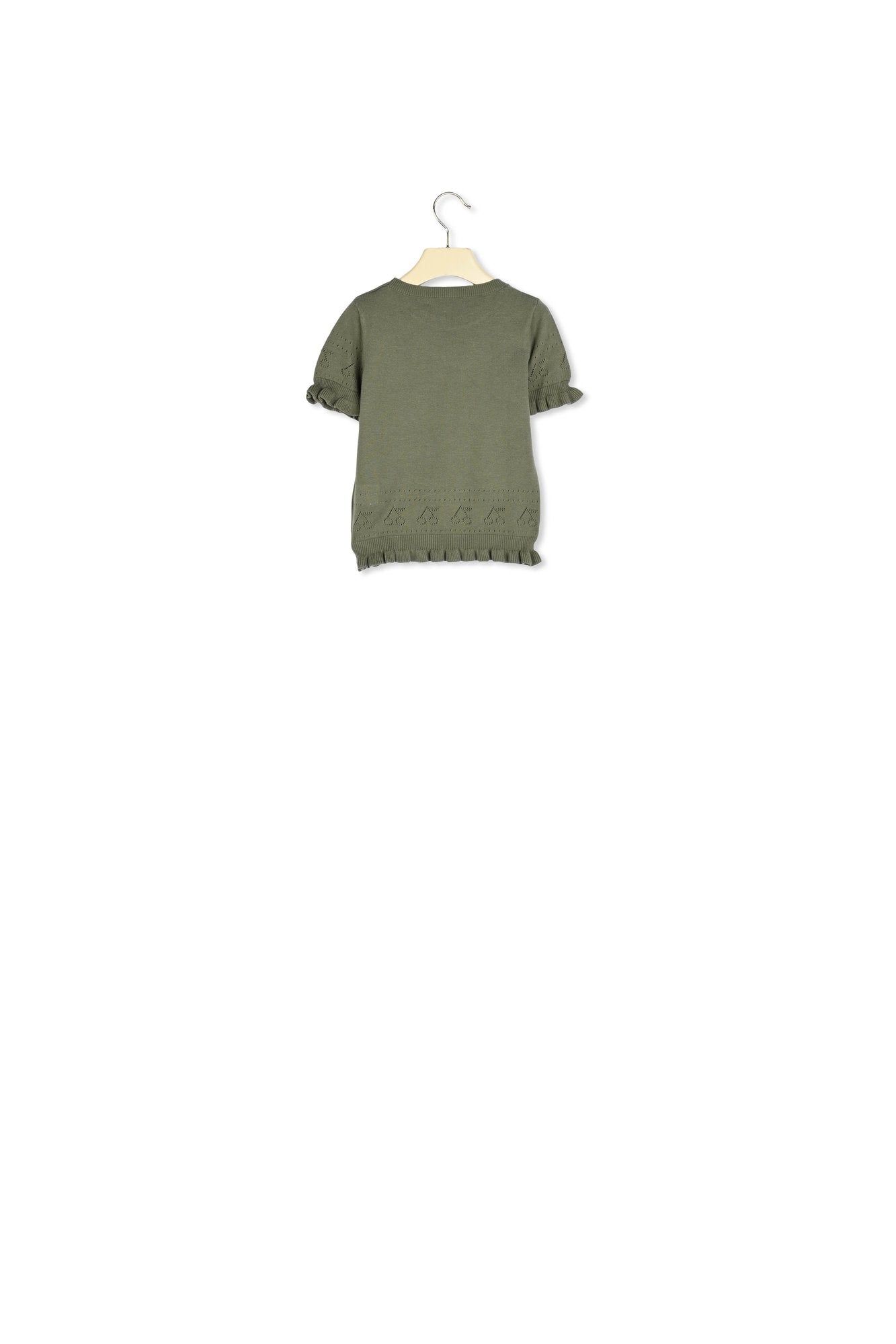 Pull en coton ajouré - Bonpoint vintage