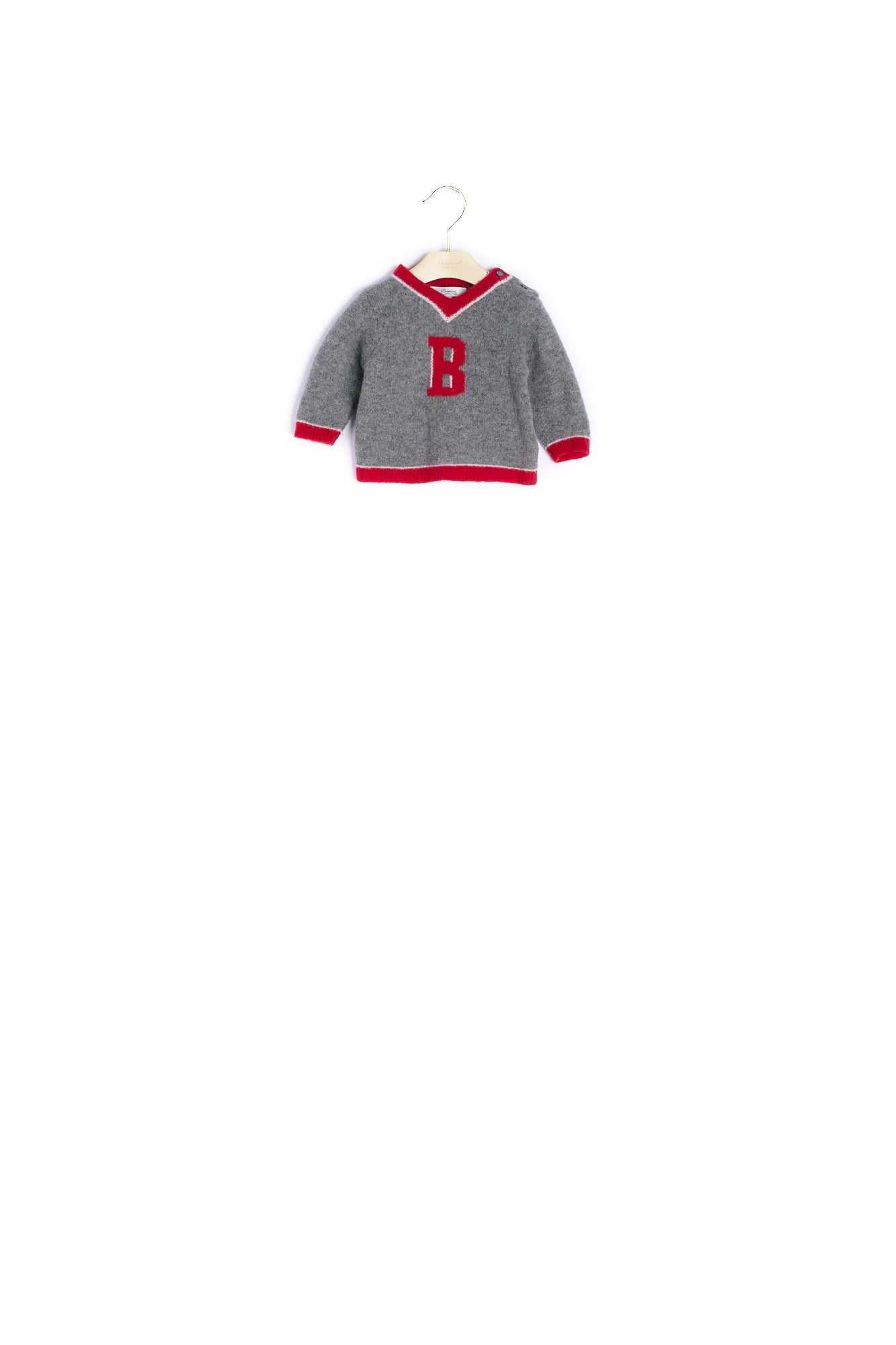 Pull B à coudières - Bonpoint vintage