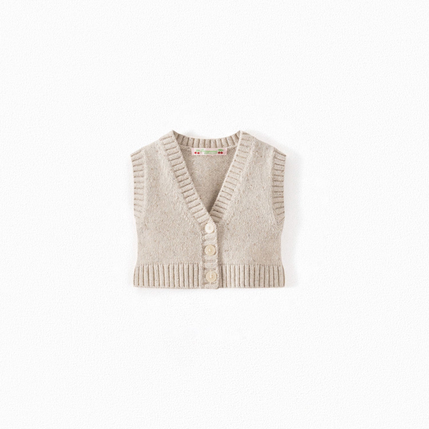 Cardigan sans manche - Bonpoint vintage