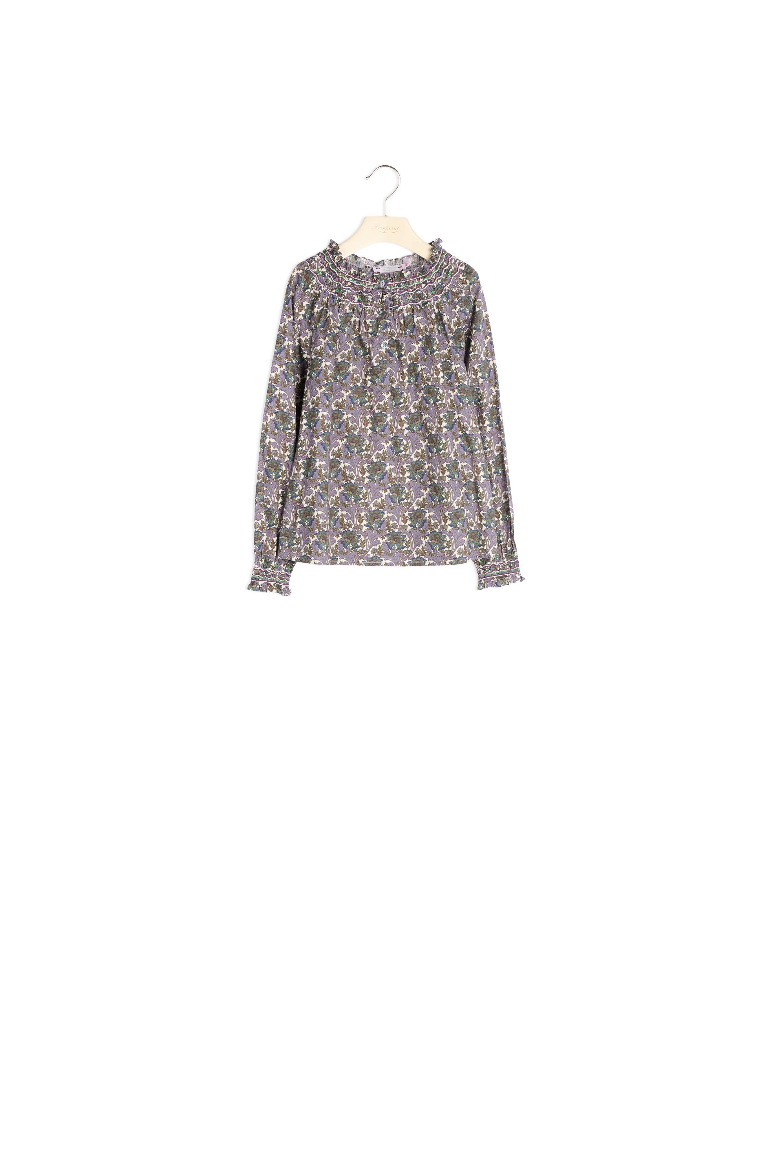 Blouse en tissu Liberty - Bonpoint vintage