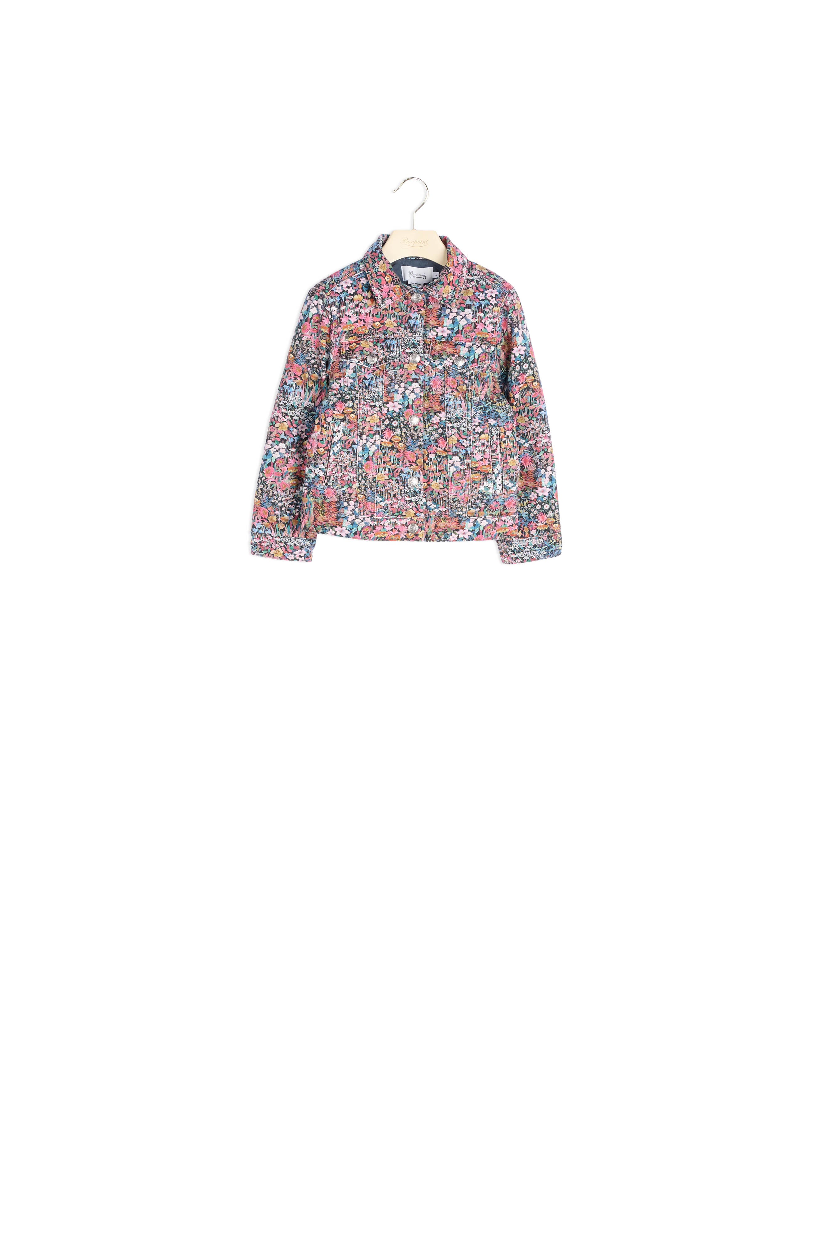Veste en tissu Liberty fille - Bonpoint vintage