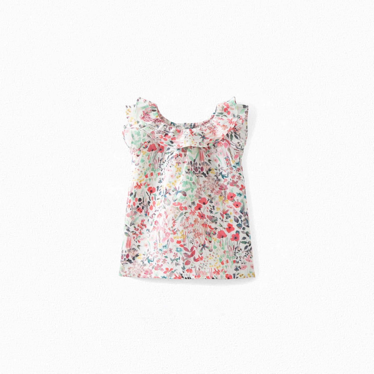 Blouse en lin Liberty - Bonpoint vintage