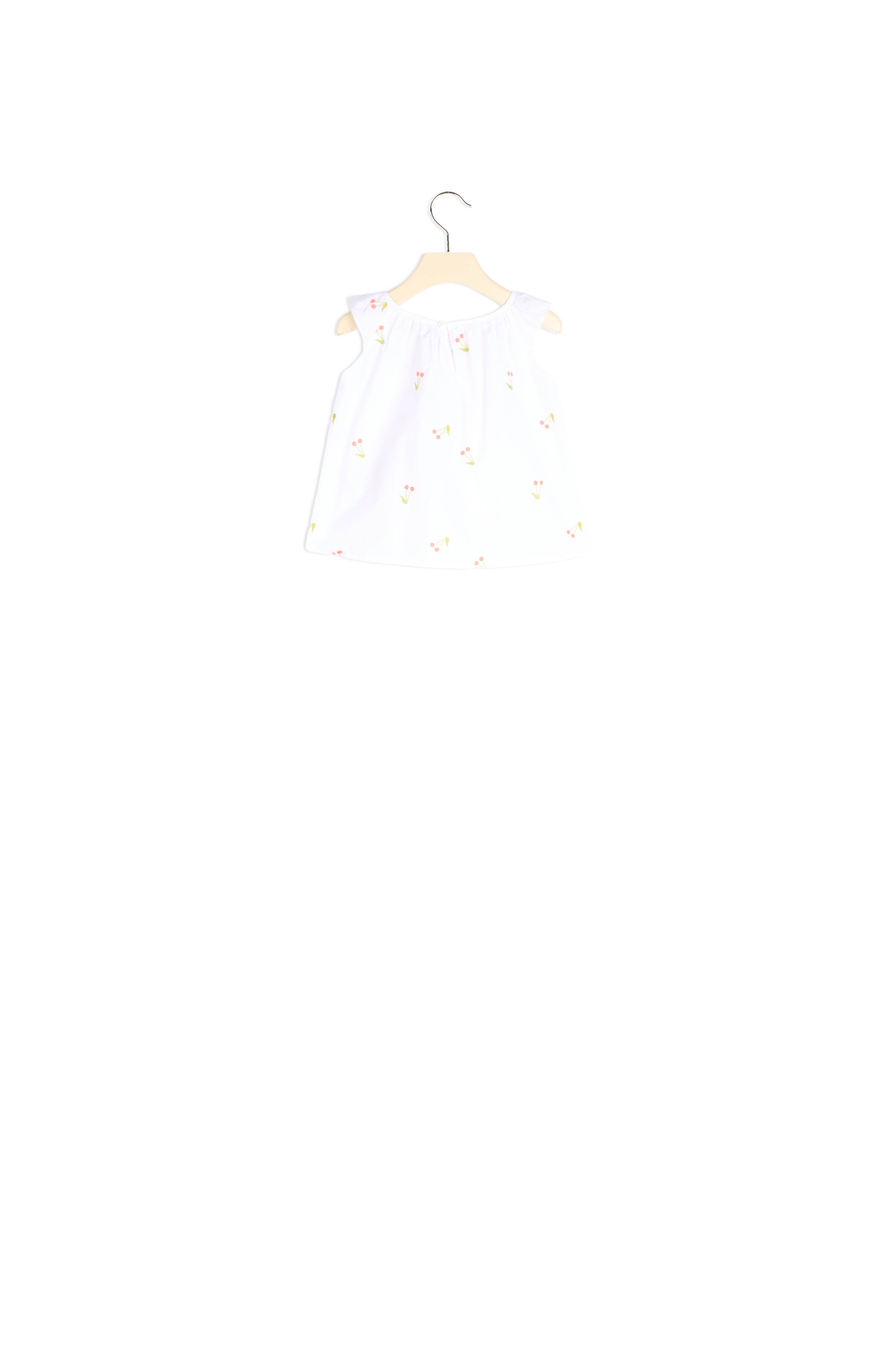 Blouse à cerises brodées - Bonpoint vintage