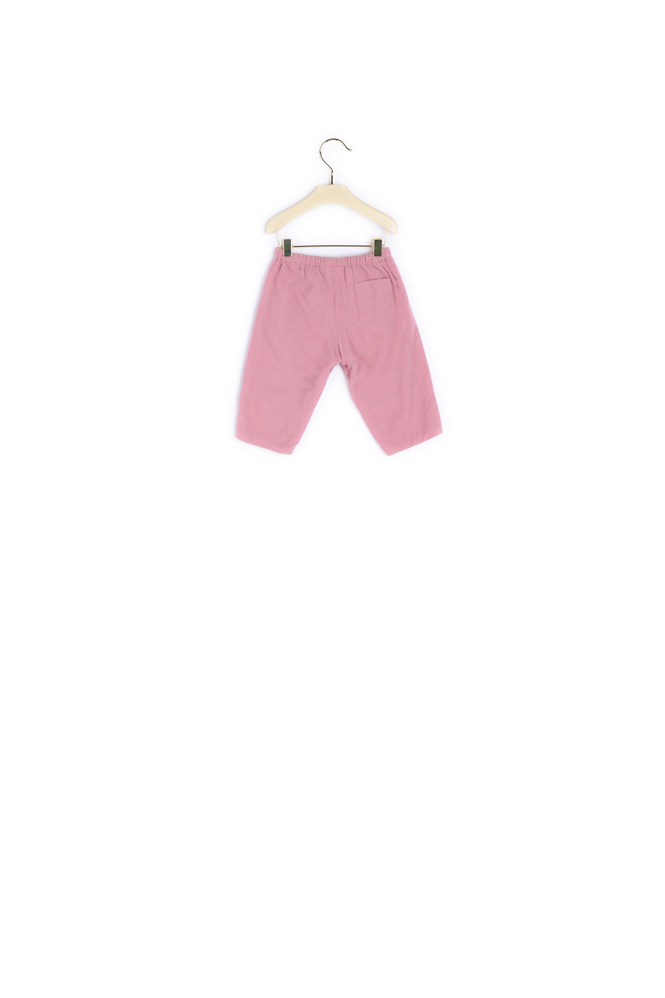 Pantalon bébé élastiqué en velours milleraies - Bonpoint vintage