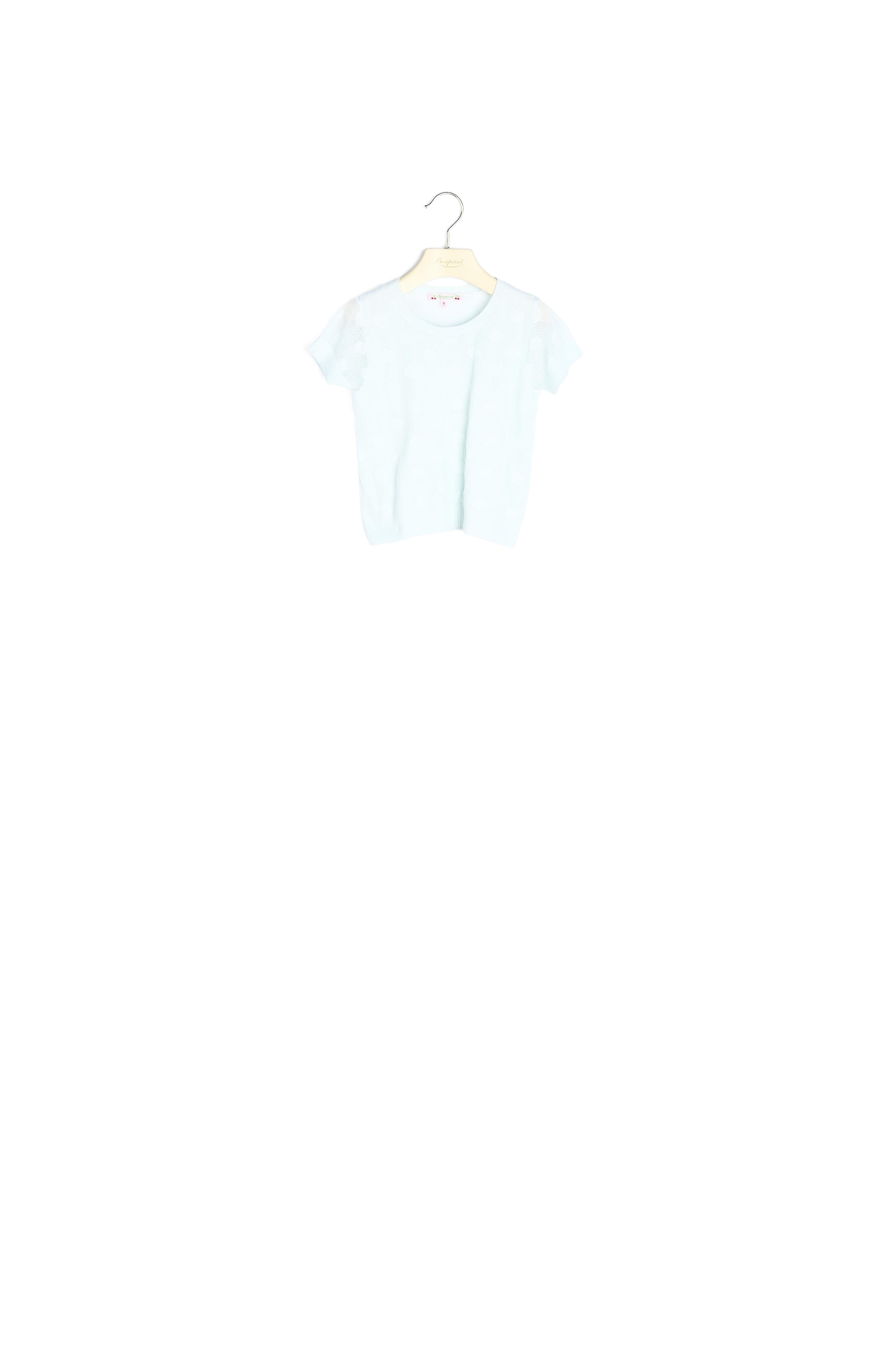 Pullover coton ajouré - Bonpoint vintage