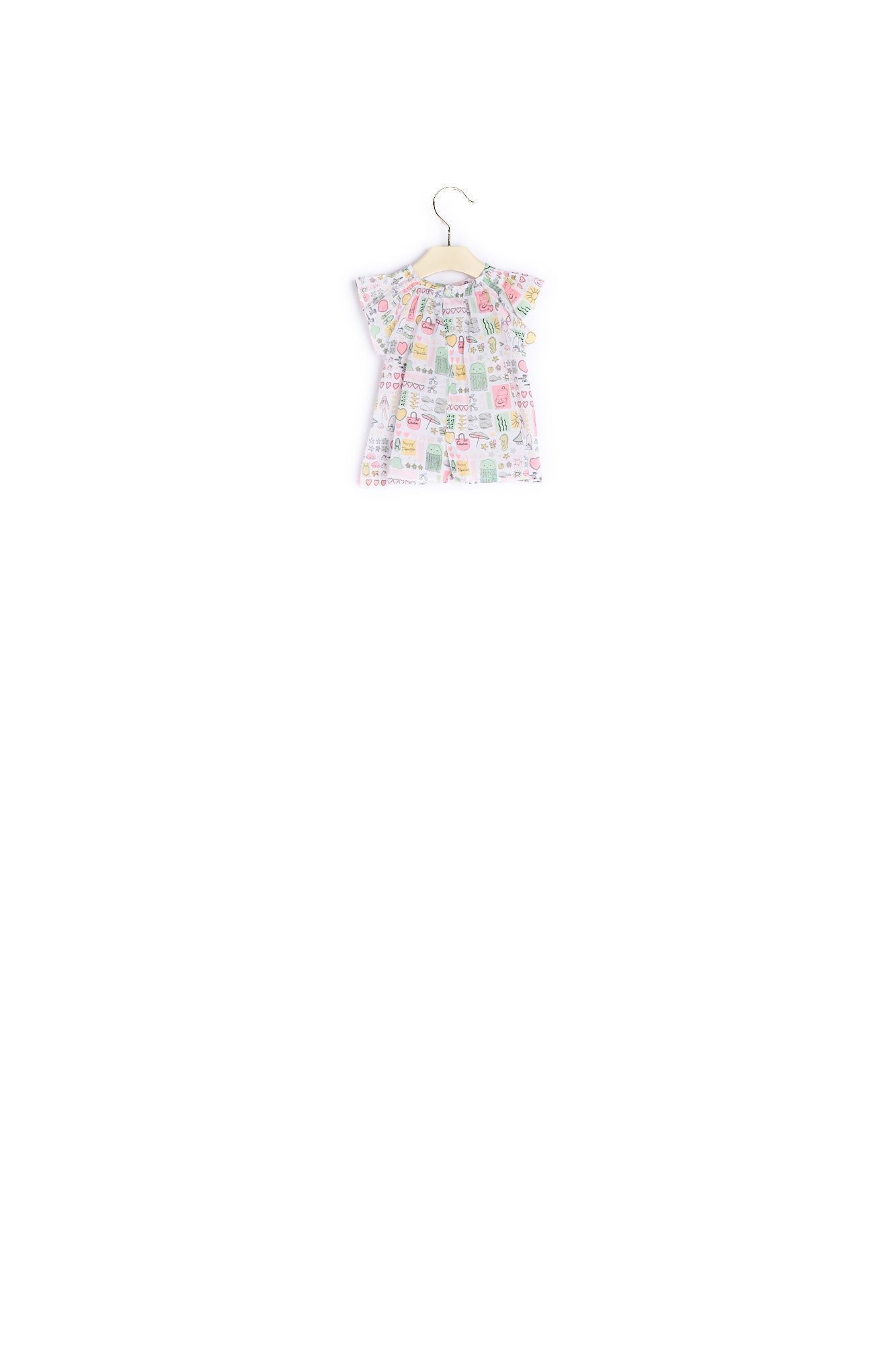 Blouse en popeline - Bonpoint vintage