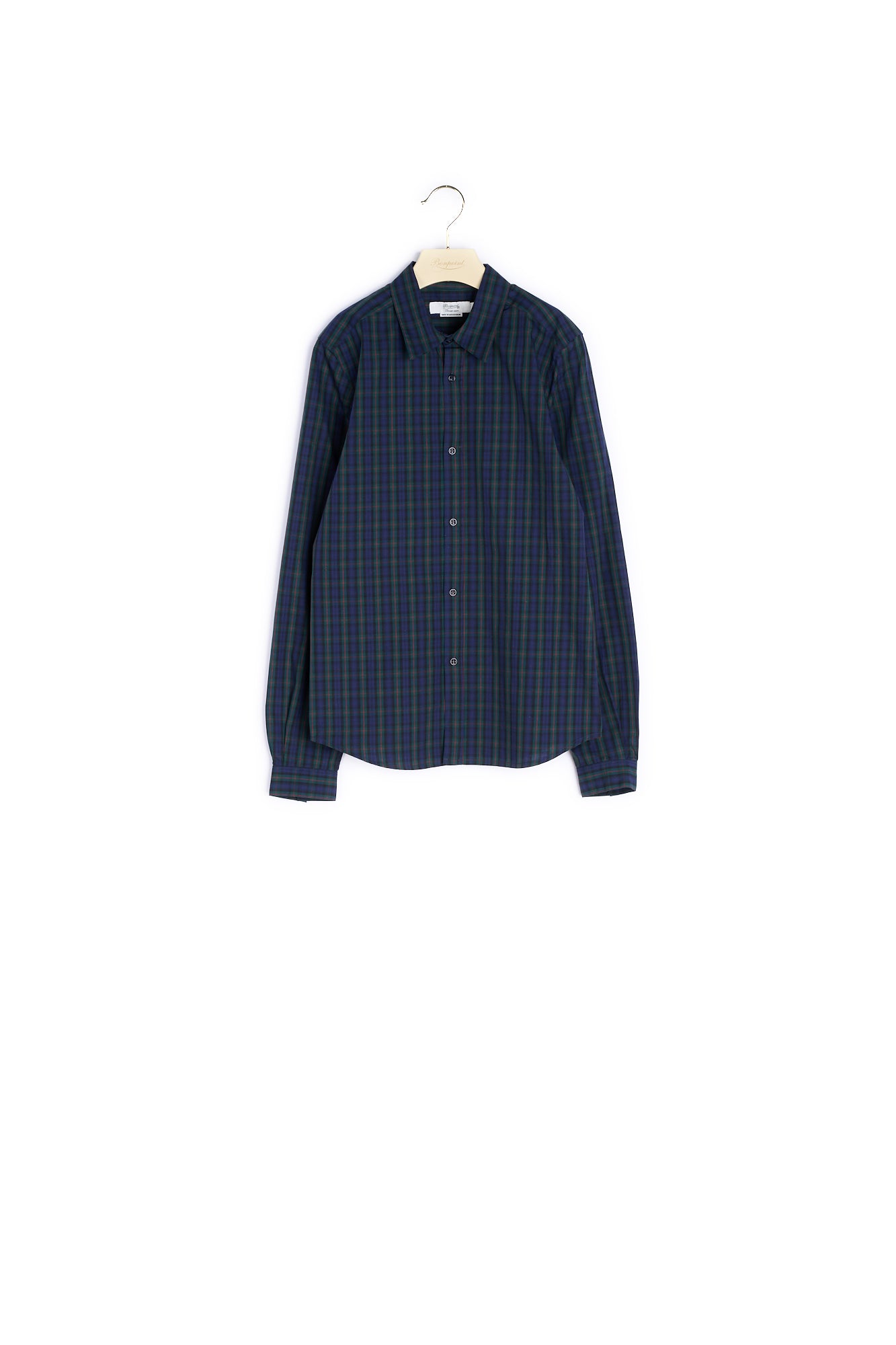 Chemise en popeline brodée garçon - Bonpoint vintage