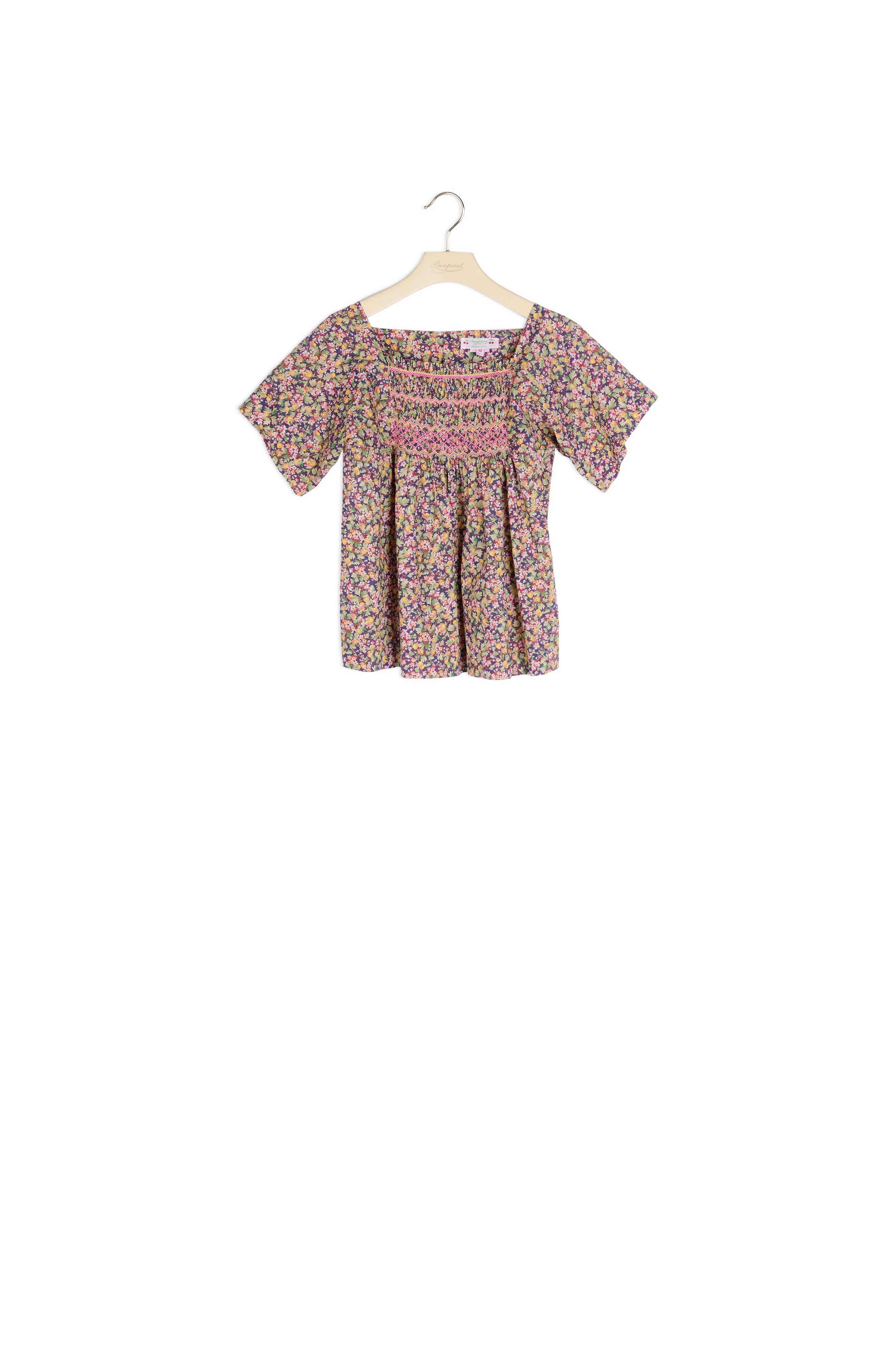 Blouse Pays fille - Bonpoint vintage