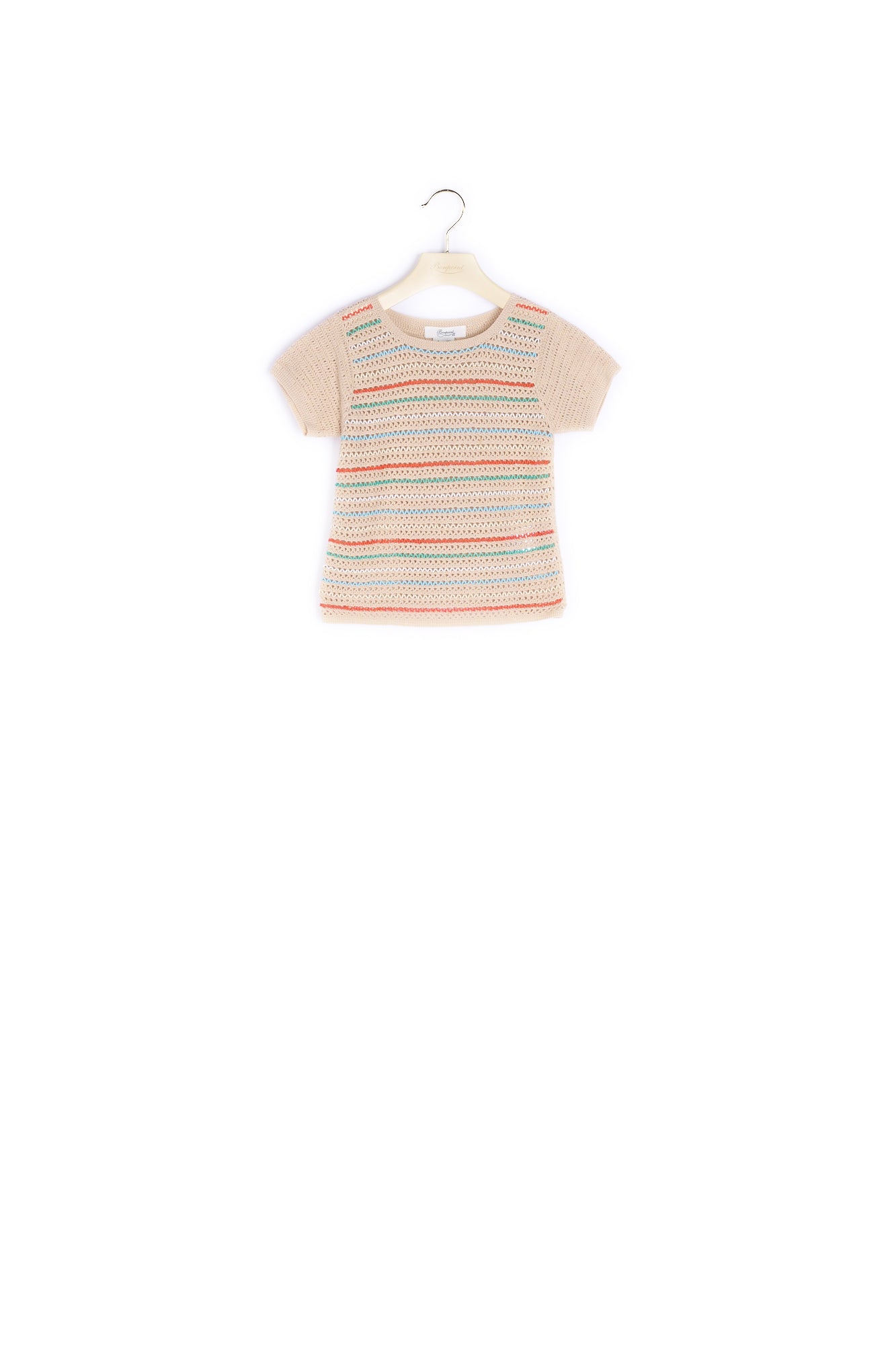 Pull manches courtes - Bonpoint vintage