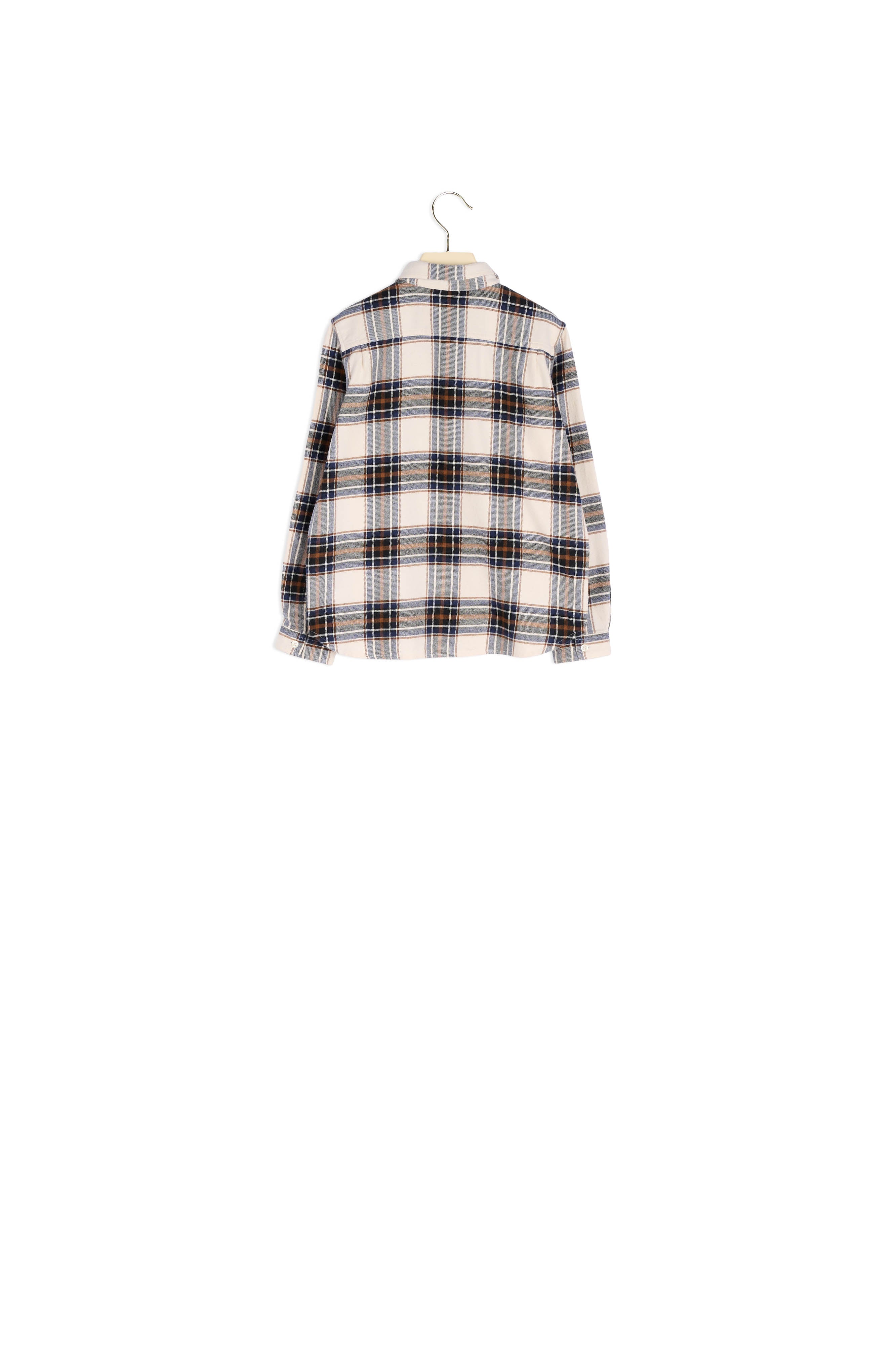 Chemise en twill à carreaux - Bonpoint vintage