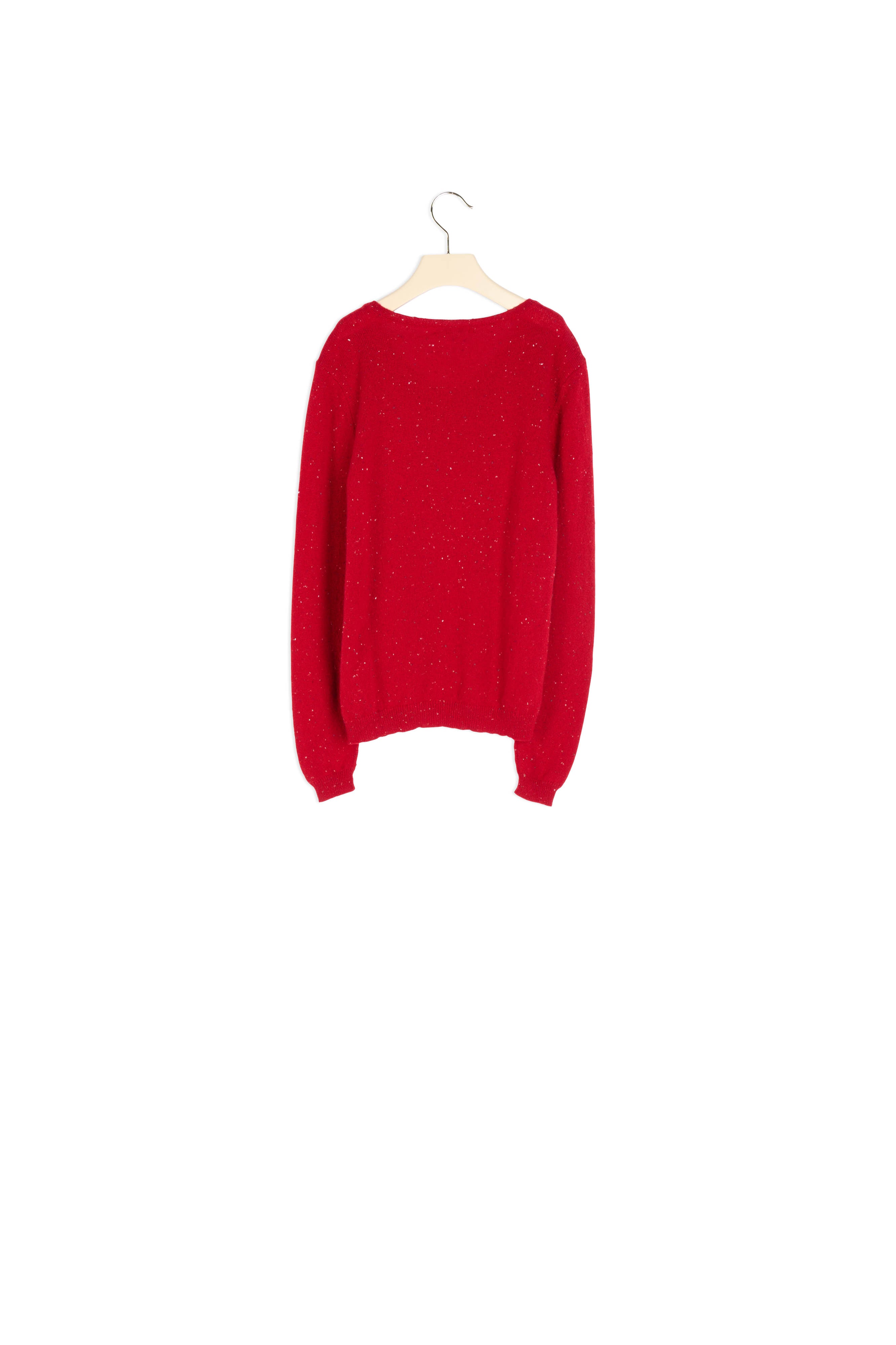 Pull col V en cachemire - Bonpoint vintage