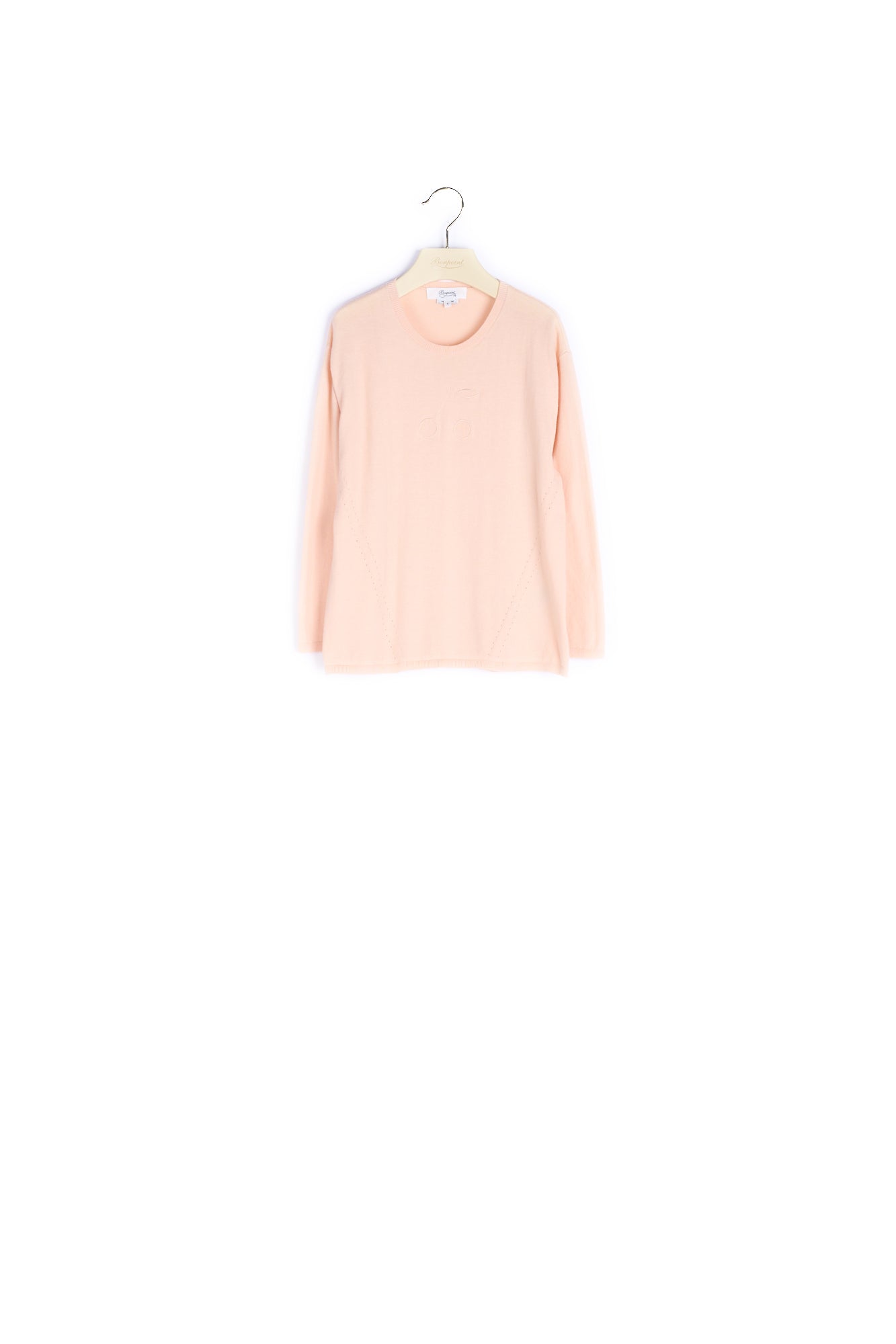 Pull à manches longues brodé - Bonpoint vintage