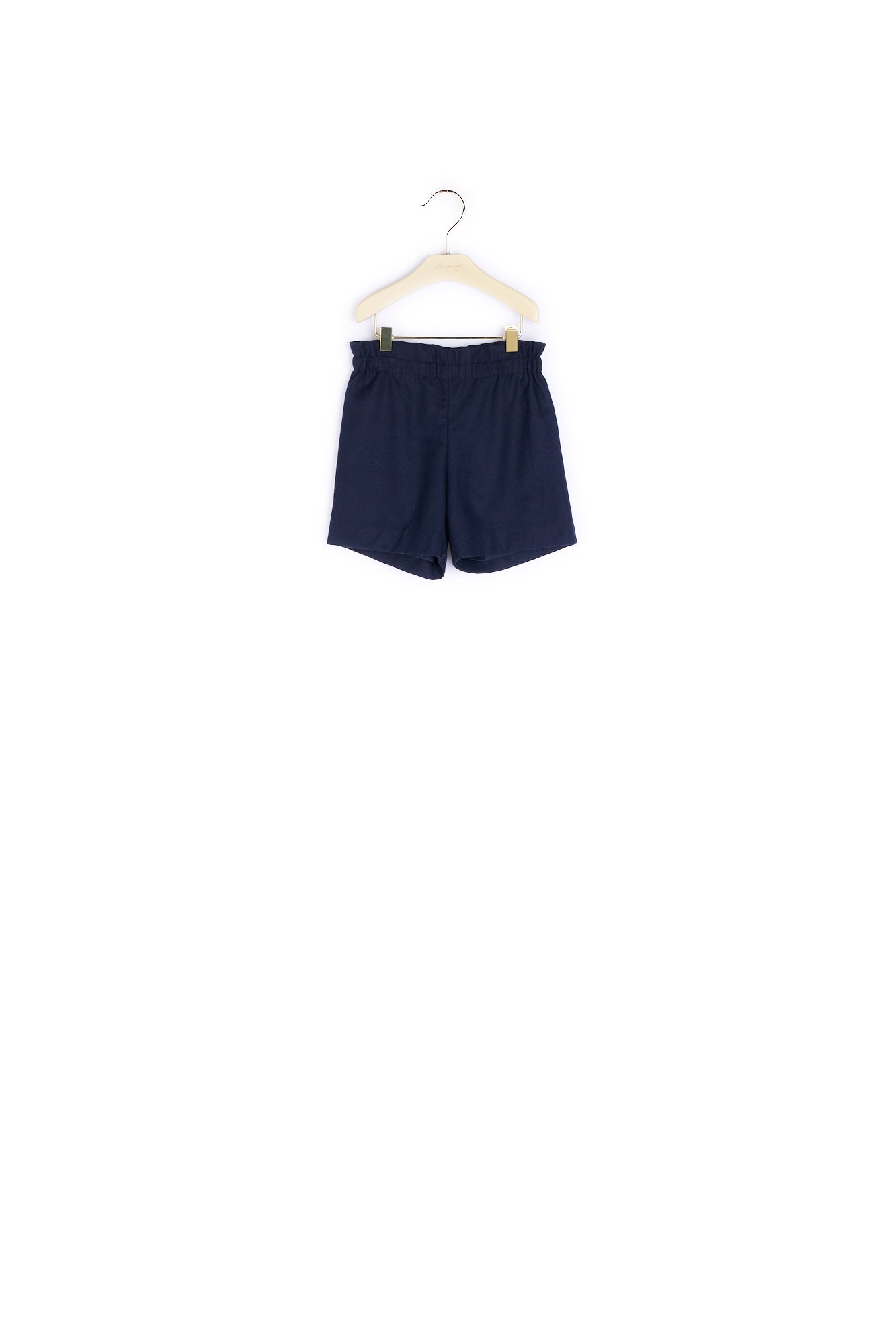 Short élastiqué en flanelle - Bonpoint vintage