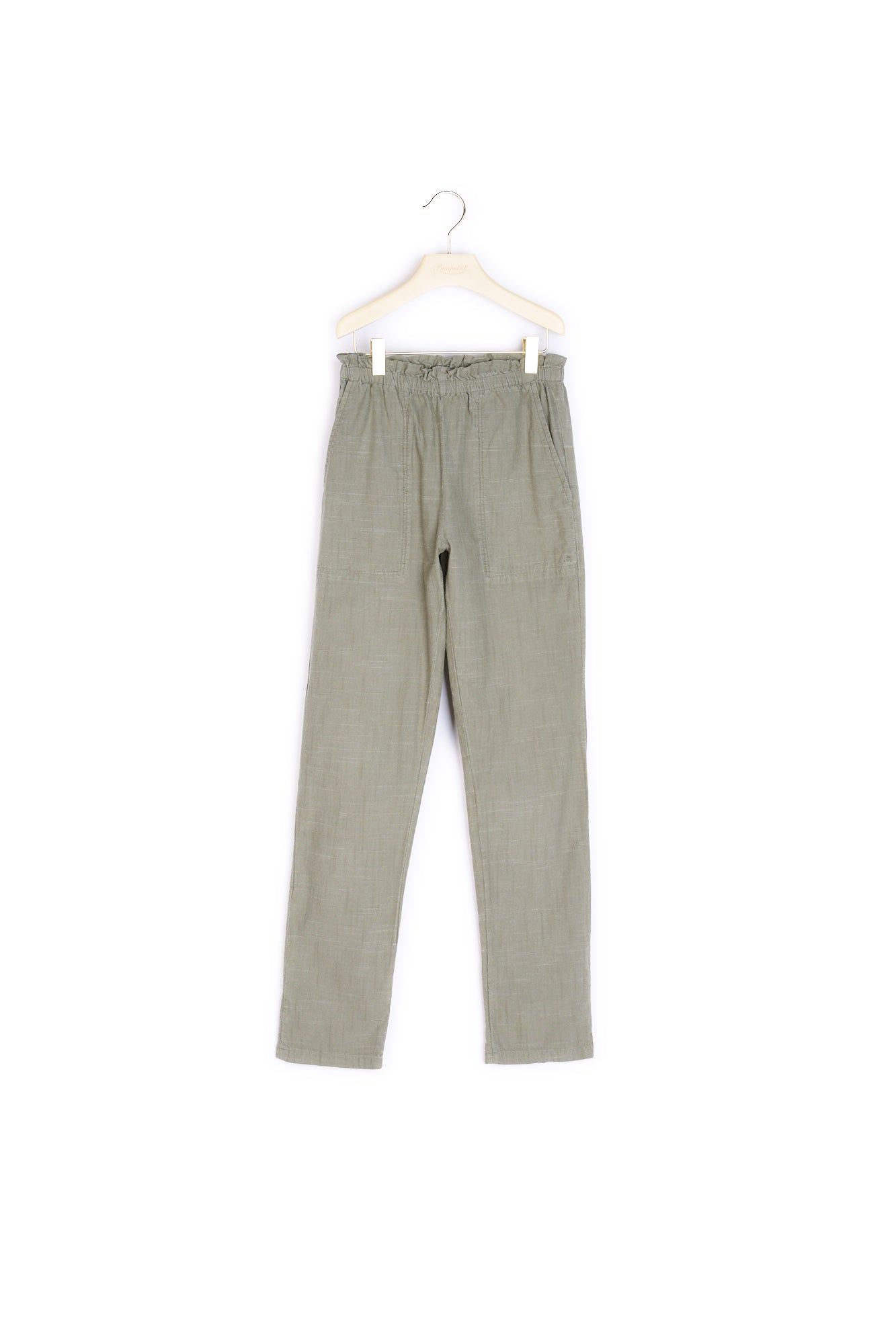 Pantalon en coton chambray - Bonpoint vintage