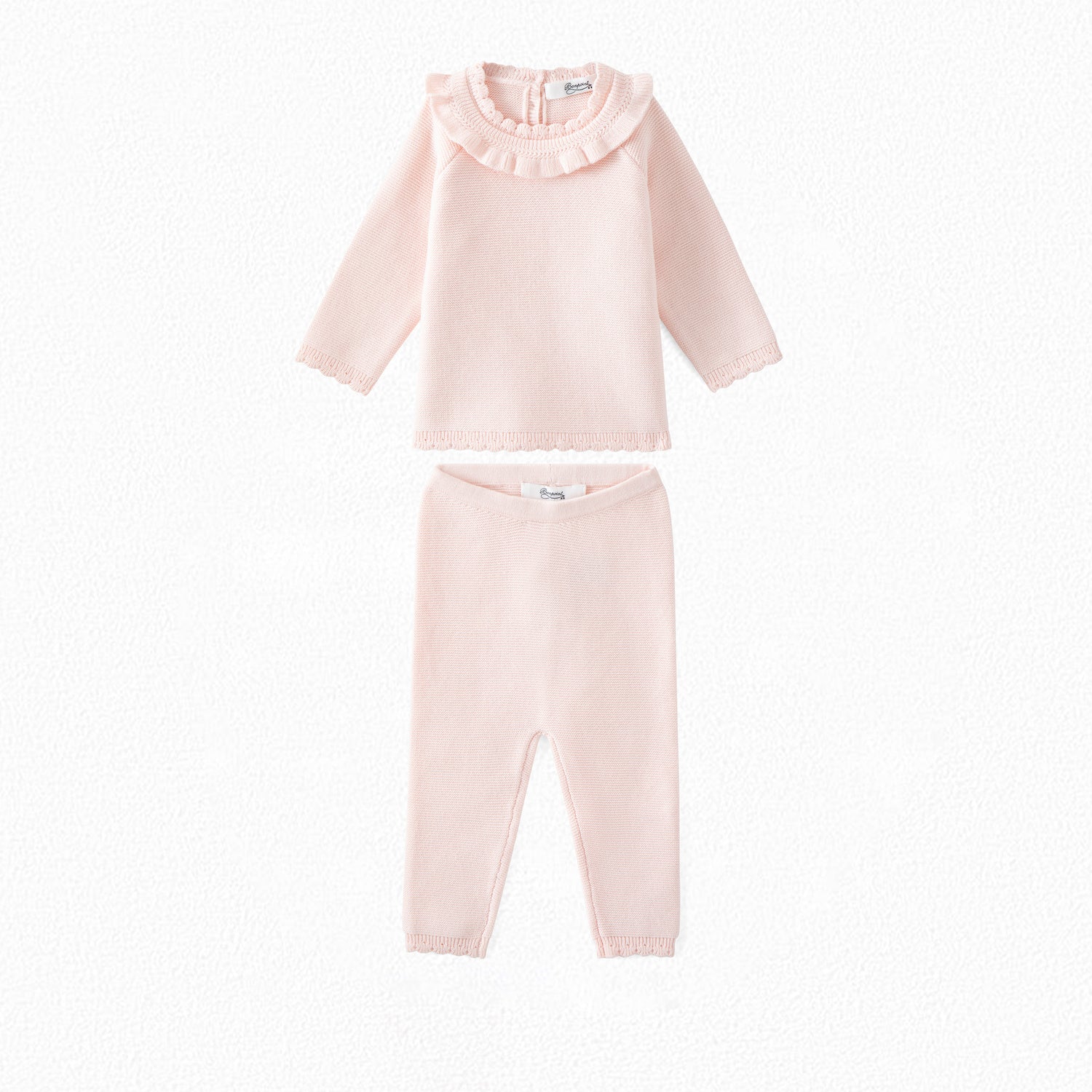 Ensemble à collerette bébé - Bonpoint vintage