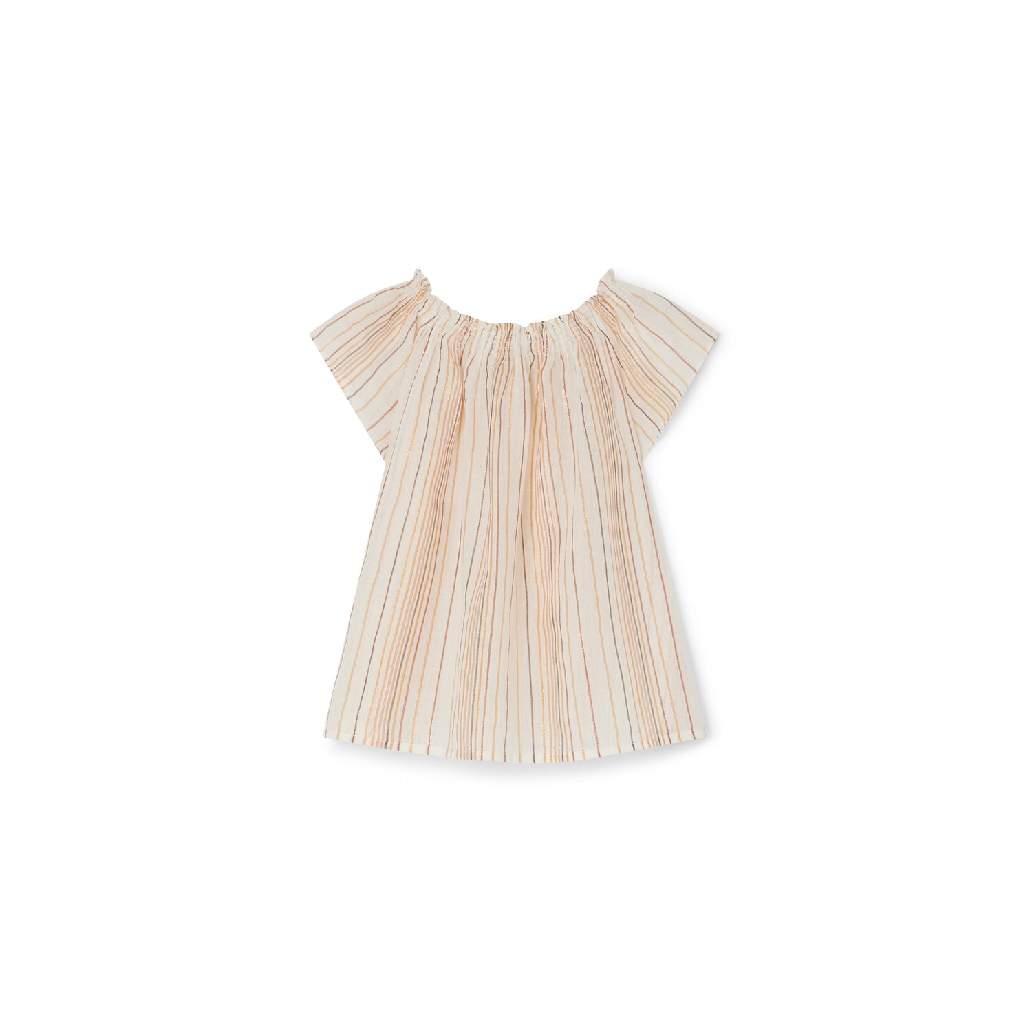 Blouse rayée métallisée - Bonpoint vintage