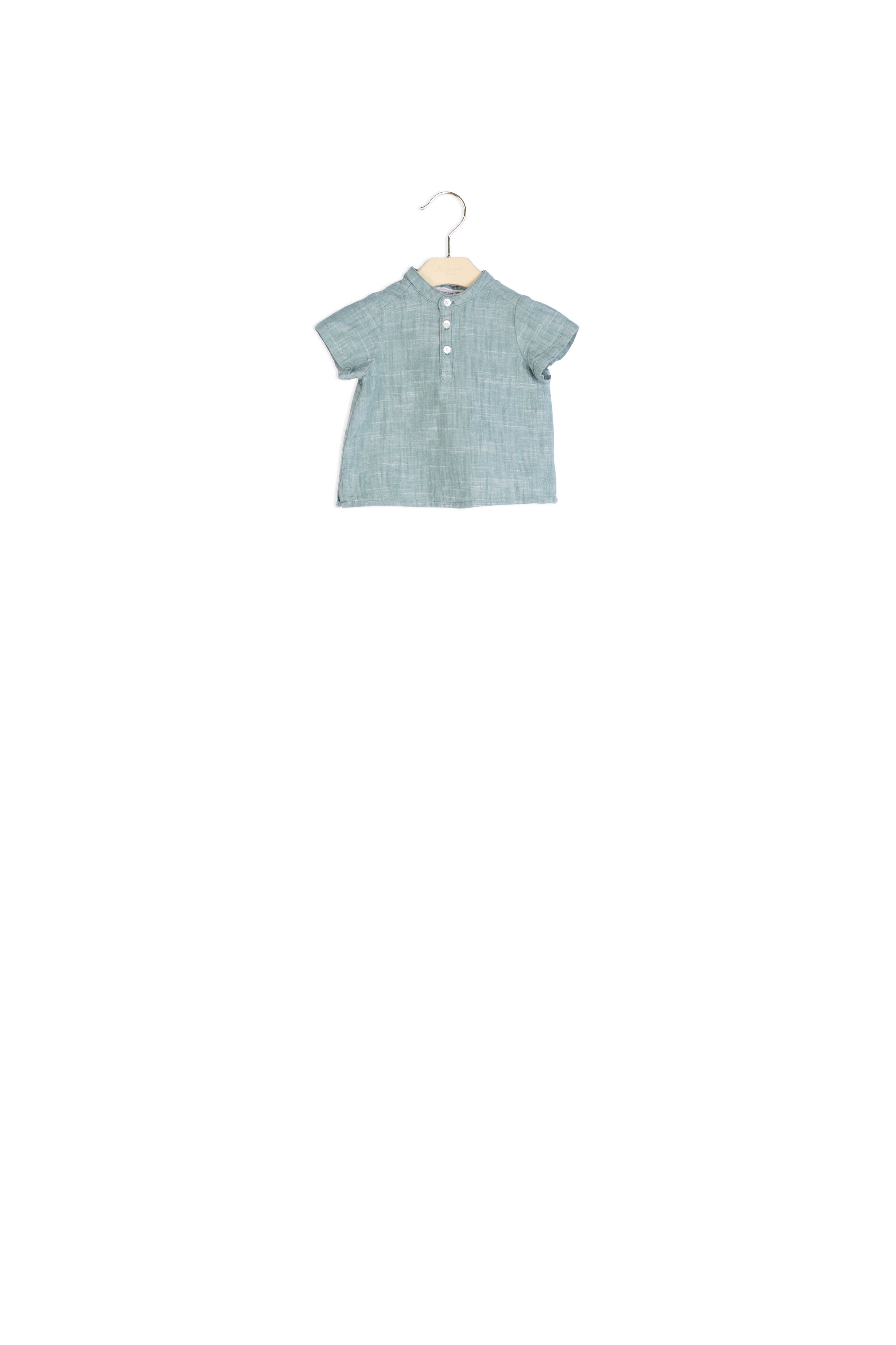 Chemise col tunisien - Bonpoint vintage