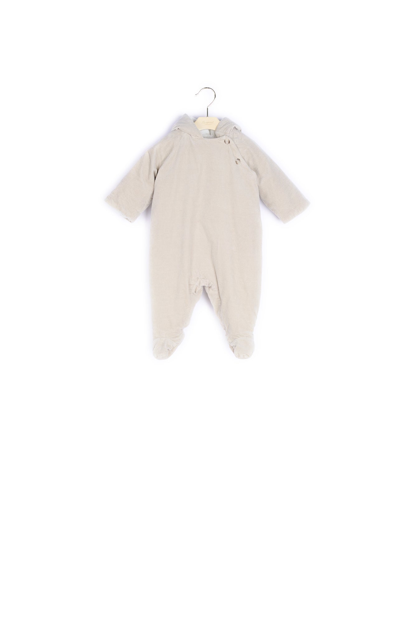Combinaison pilote en velours côtelé bébé - Bonpoint vintage