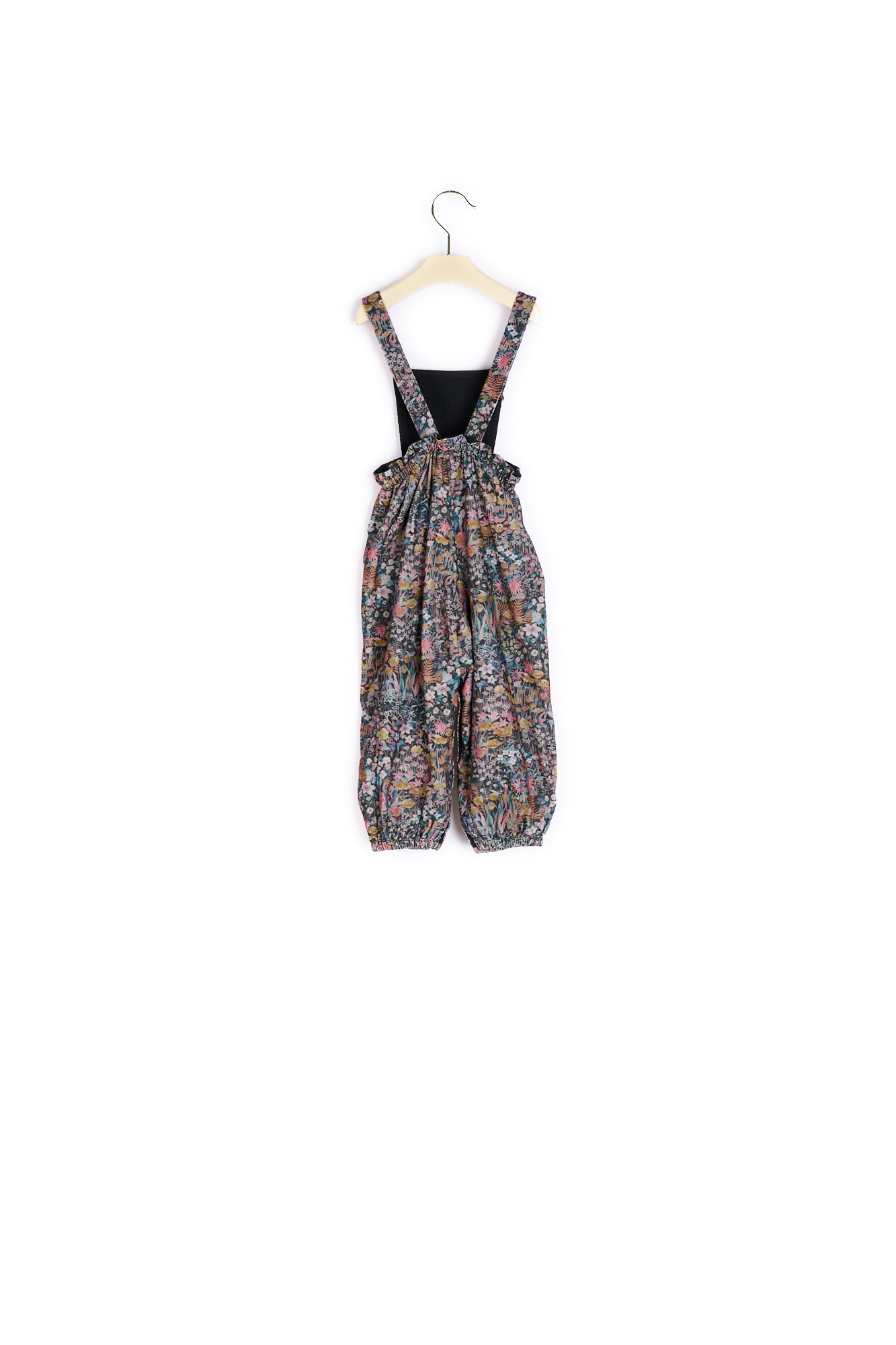 Salopette bébé en tissu Liberty velours - Bonpoint vintage