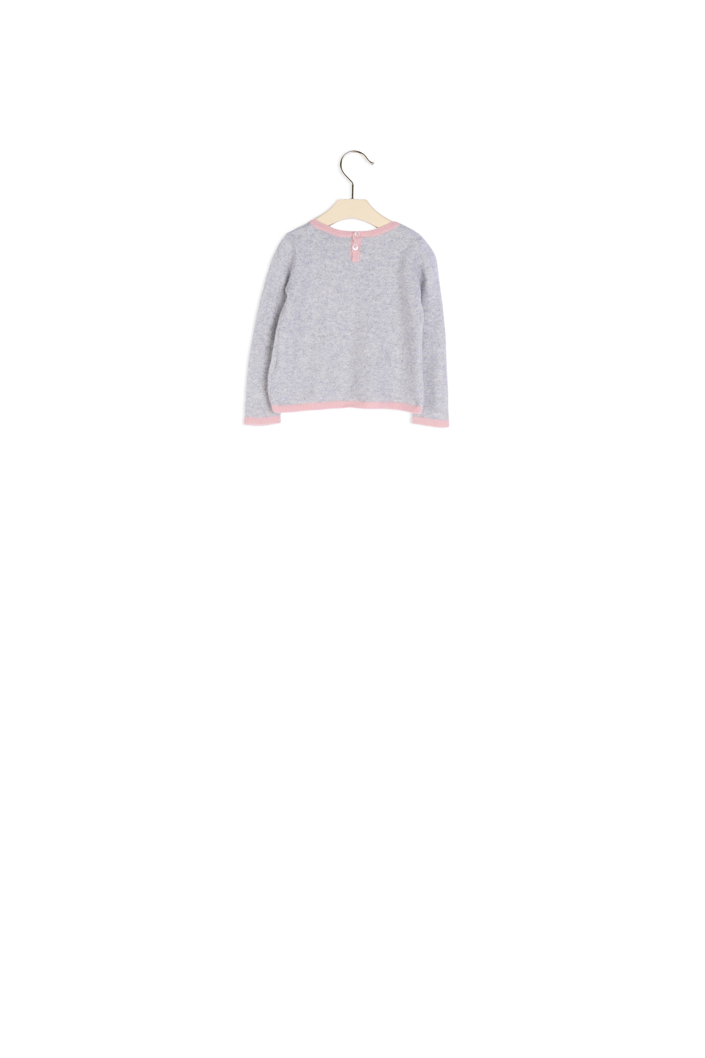 Pull en cachemire intarsia - Bonpoint vintage