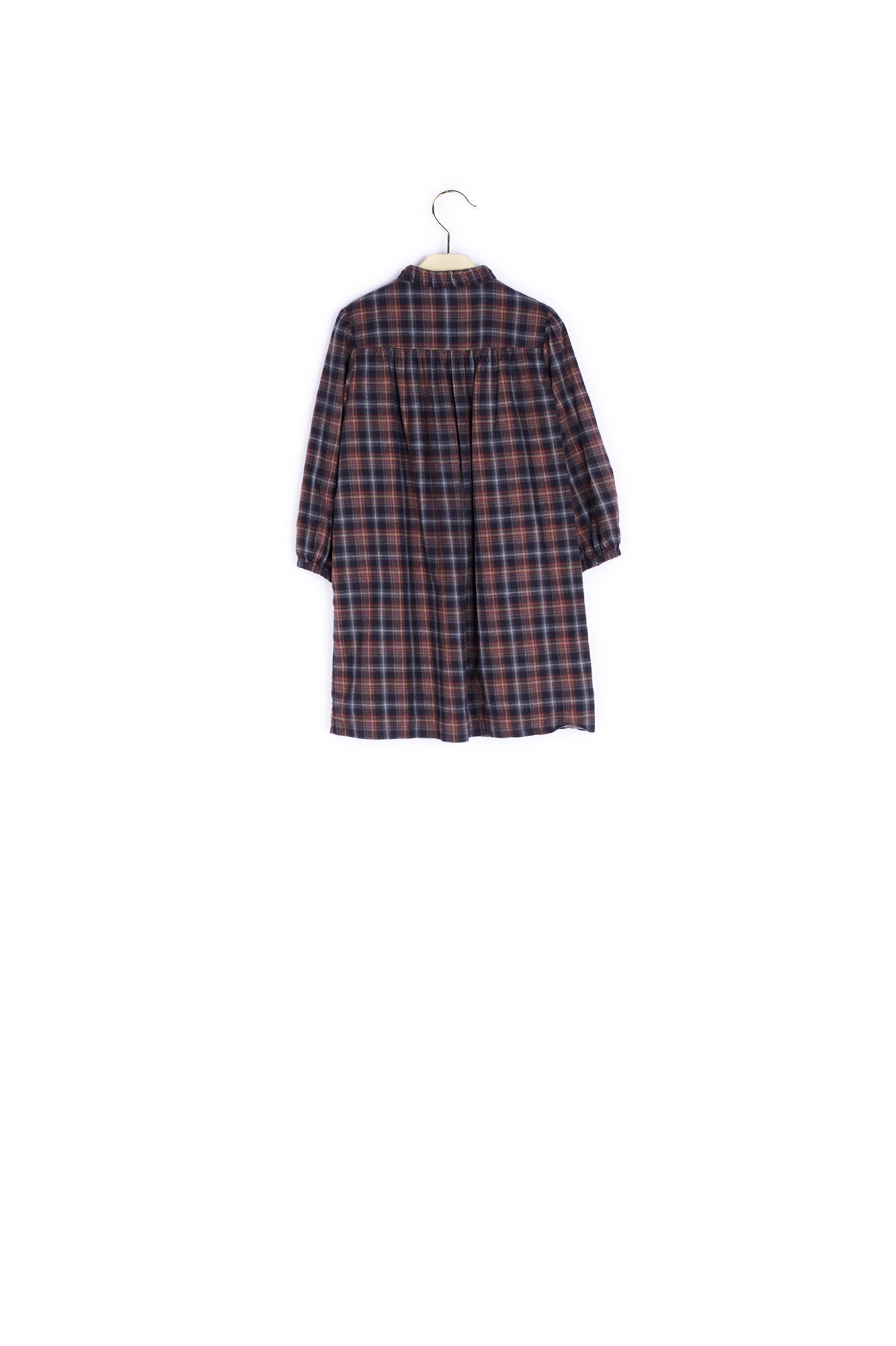 Robe smockée à carreaux fille - Bonpoint vintage