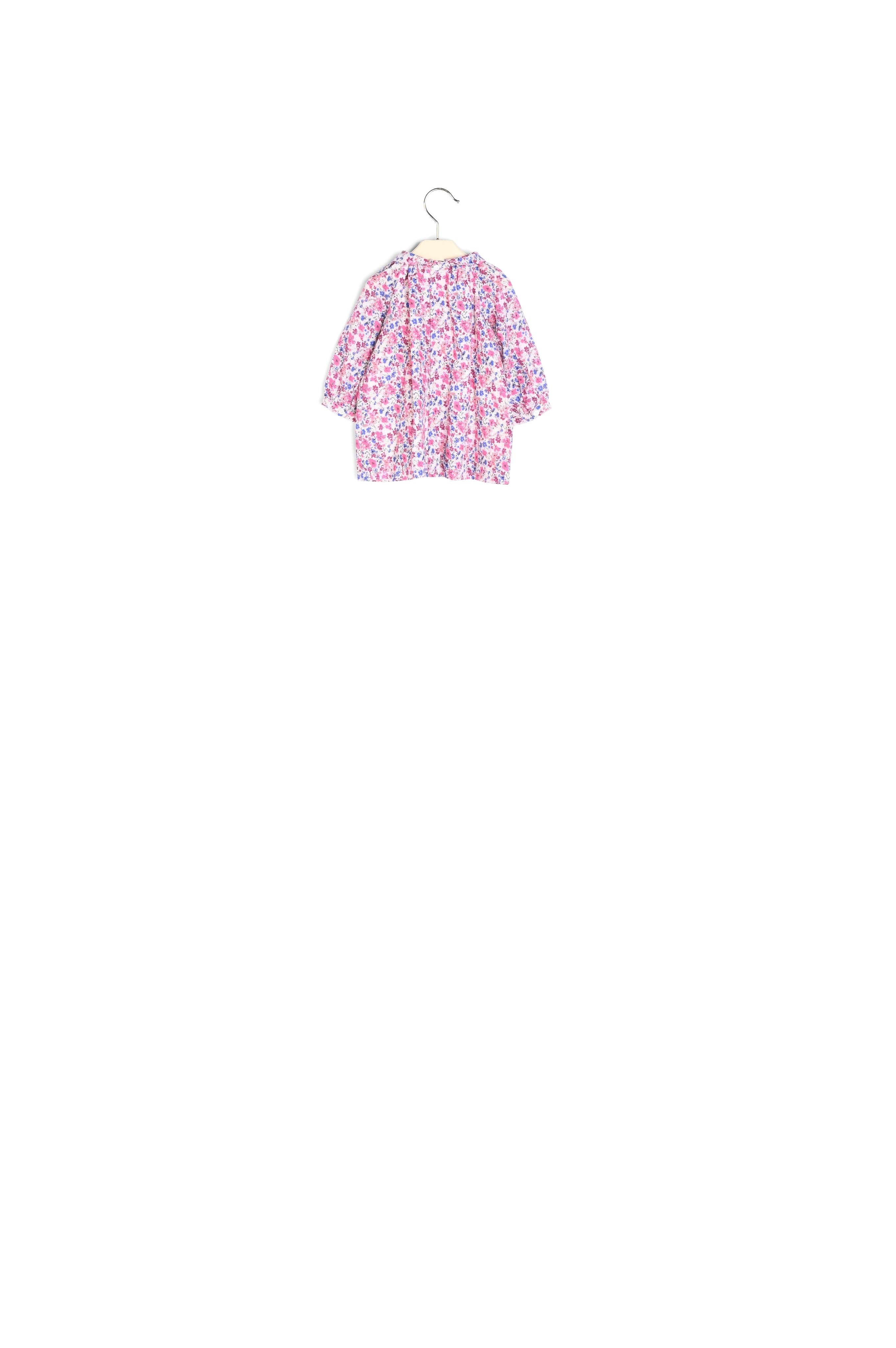 Robe en crêpe de coton bébé - Bonpoint vintage