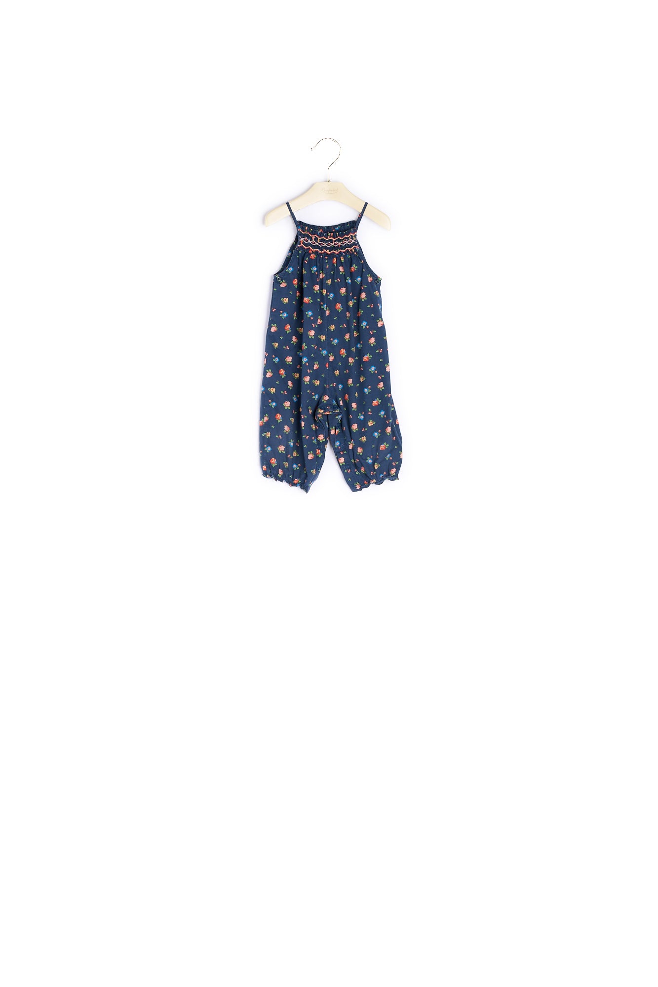 Salopette en tissu Liberty - Bonpoint vintage