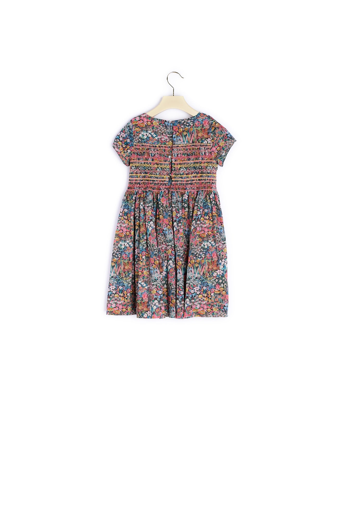 Robe en tissu Liberty fille - Bonpoint vintage