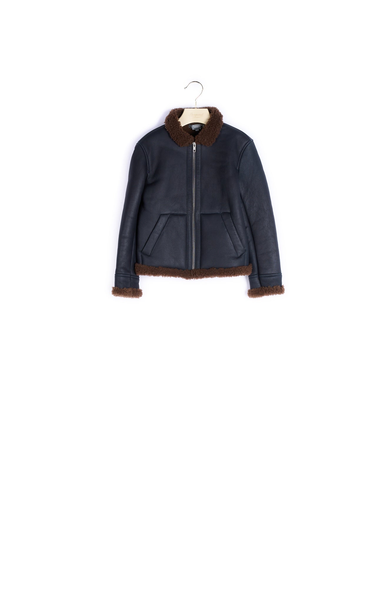 Blouson Peau Jefferson - Bonpoint vintage