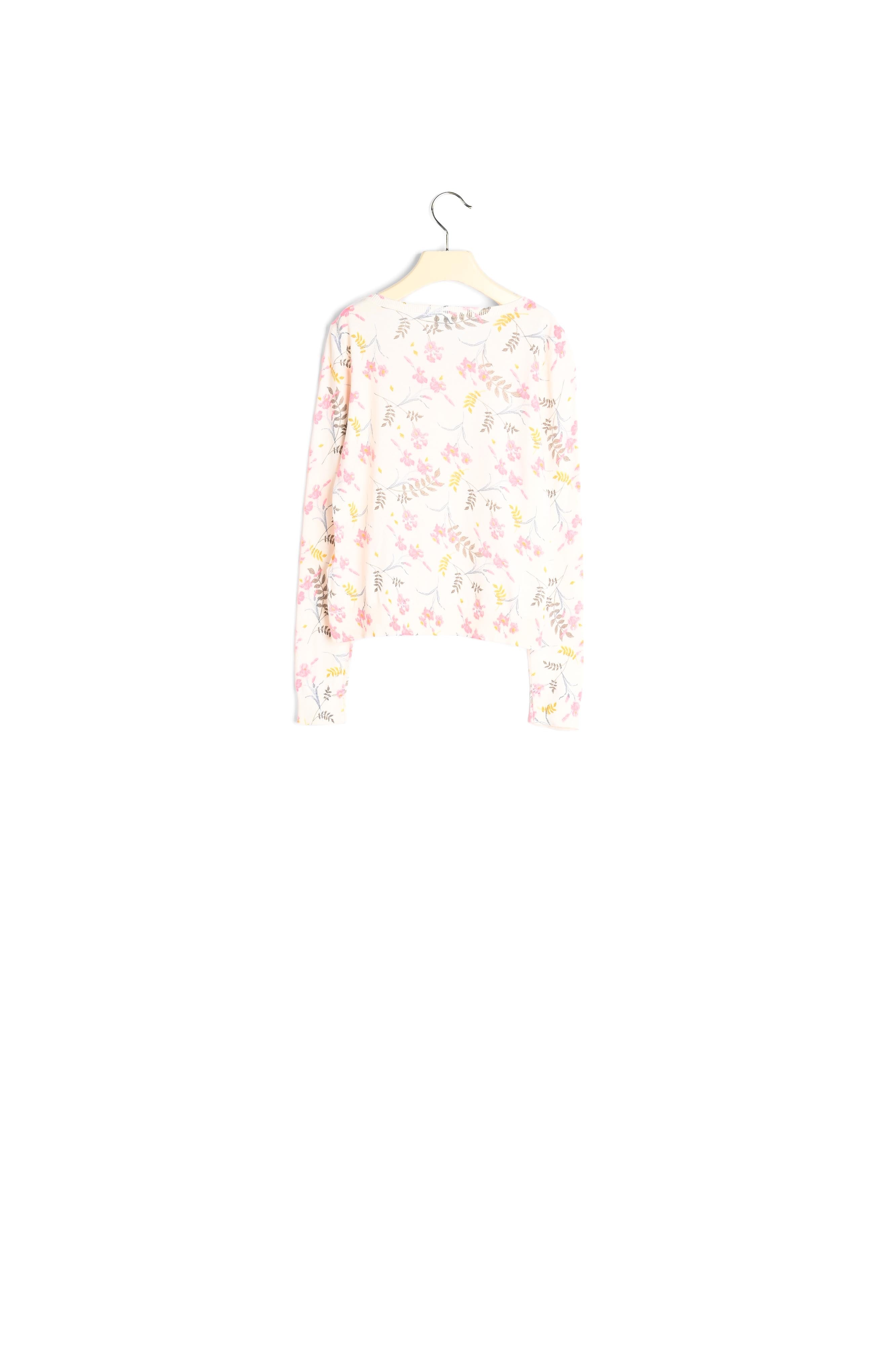 Cardigan en coton imprimé - Bonpoint vintage