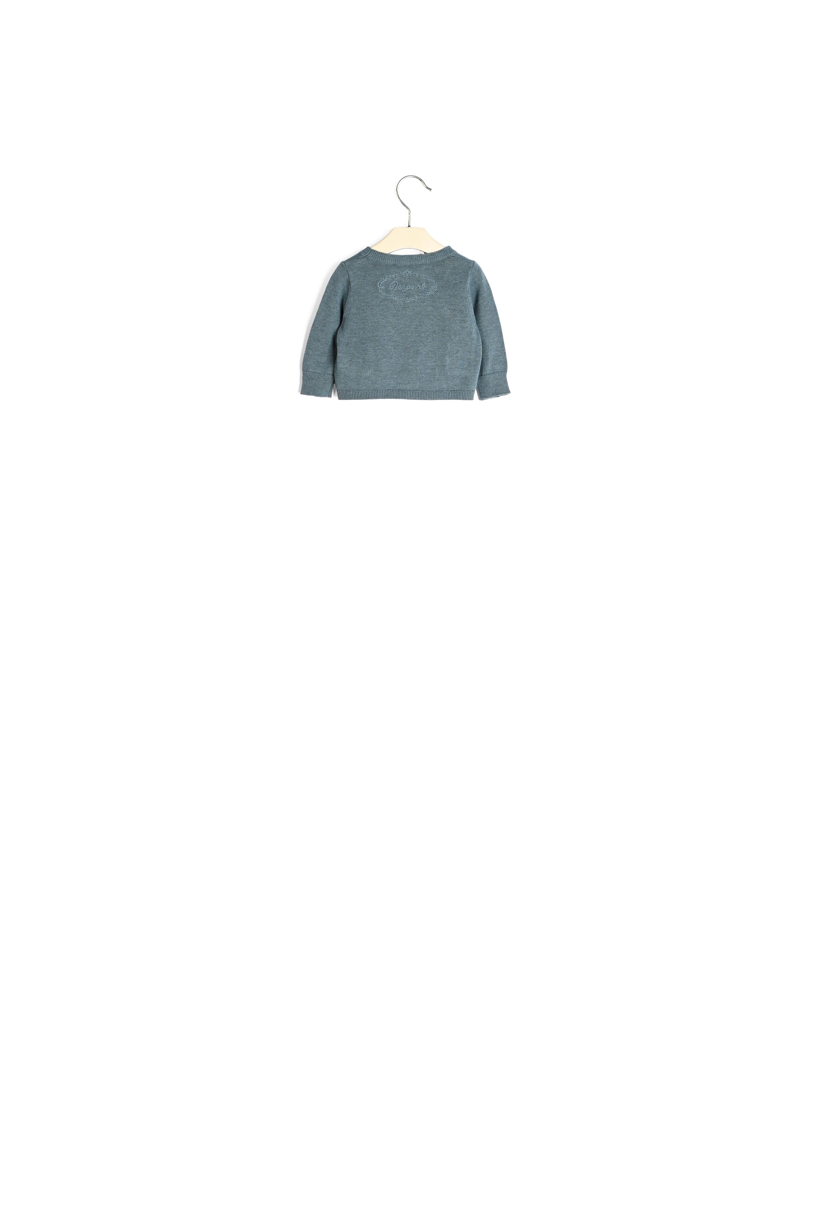 Cardigan avec blason brodé - Bonpoint vintage