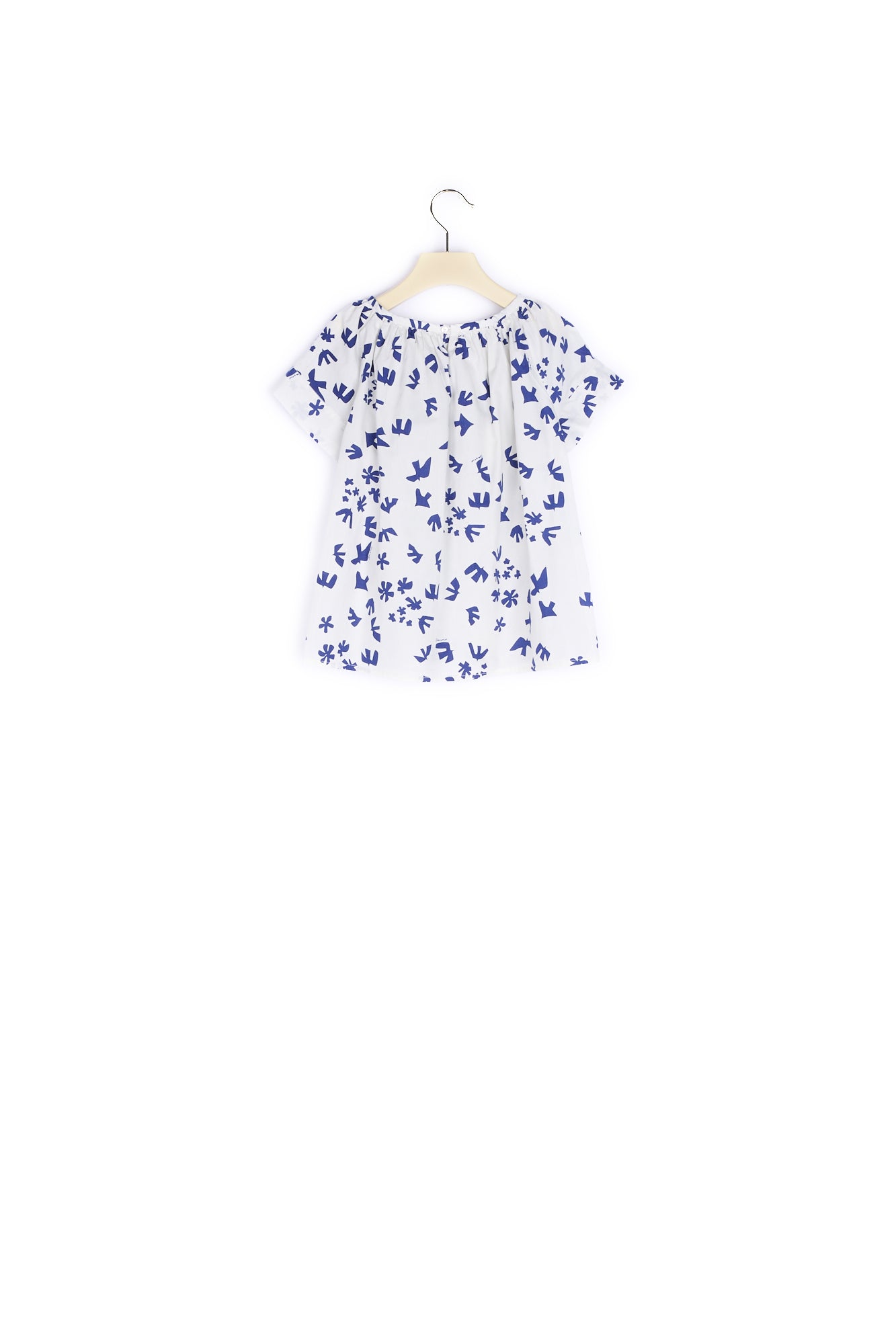 Blouse en popeline imprimée - Bonpoint vintage