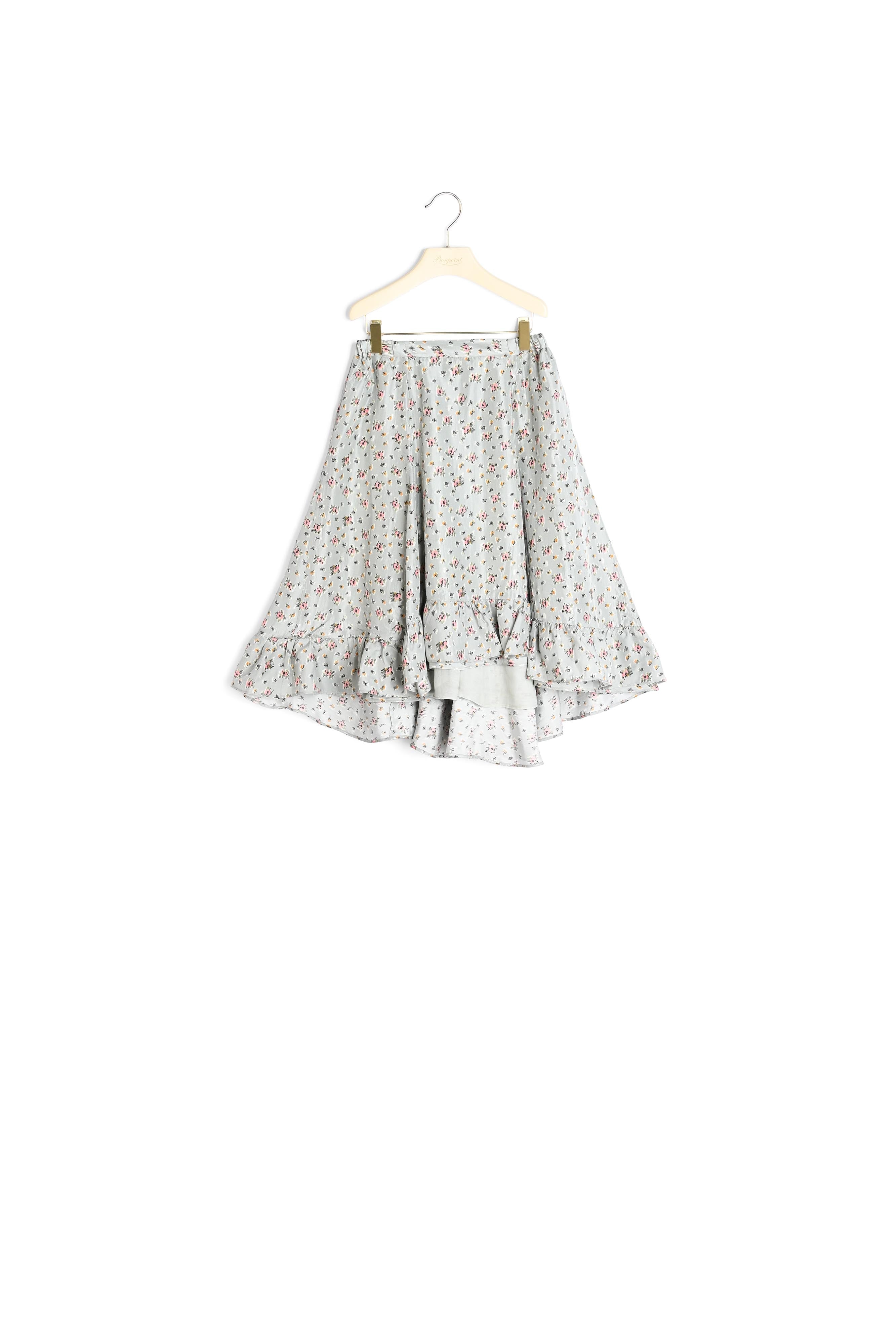 Jupe en soie imprimée - Bonpoint vintage