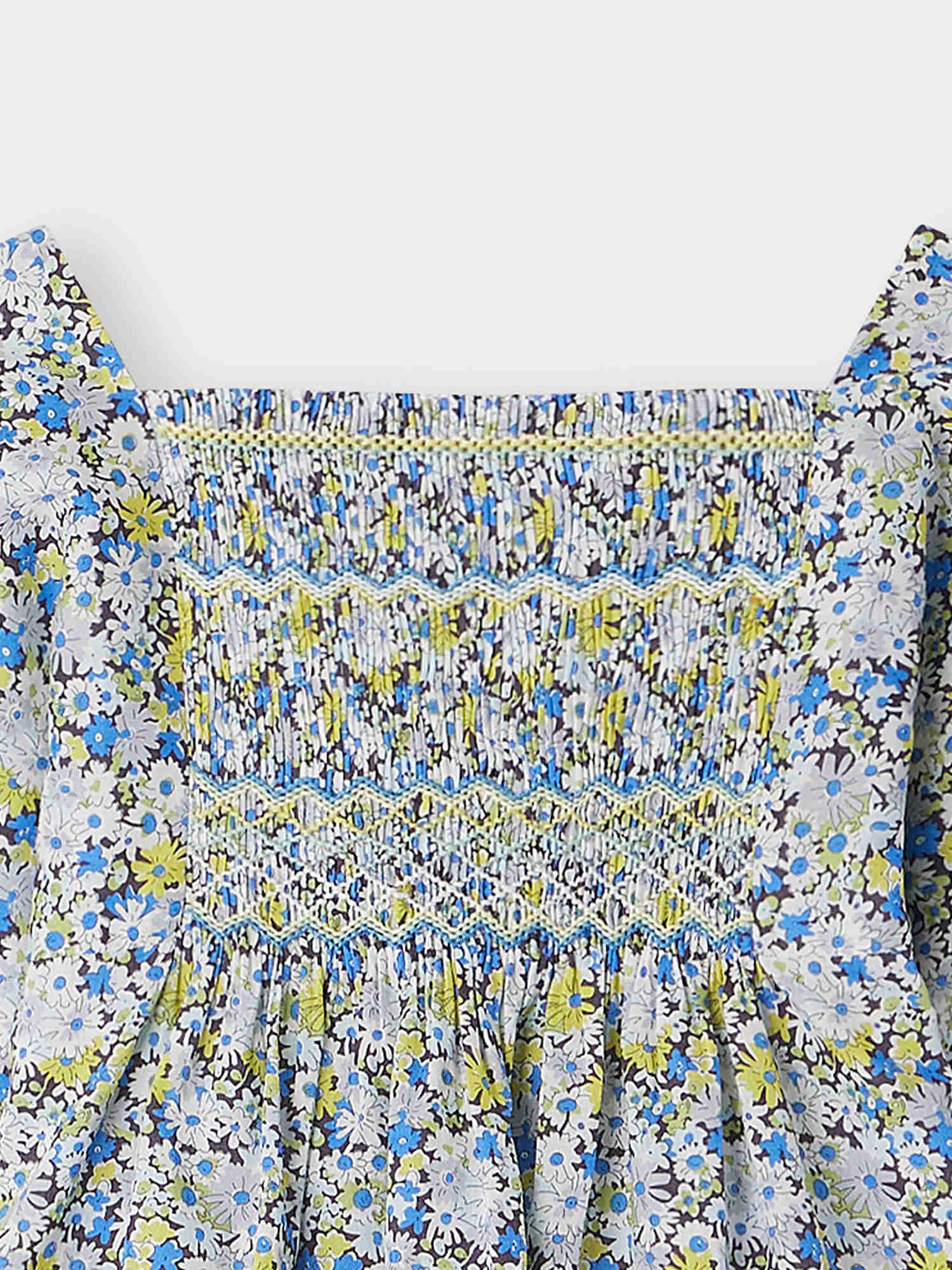Blouse smockée Pays - Bonpoint vintage
