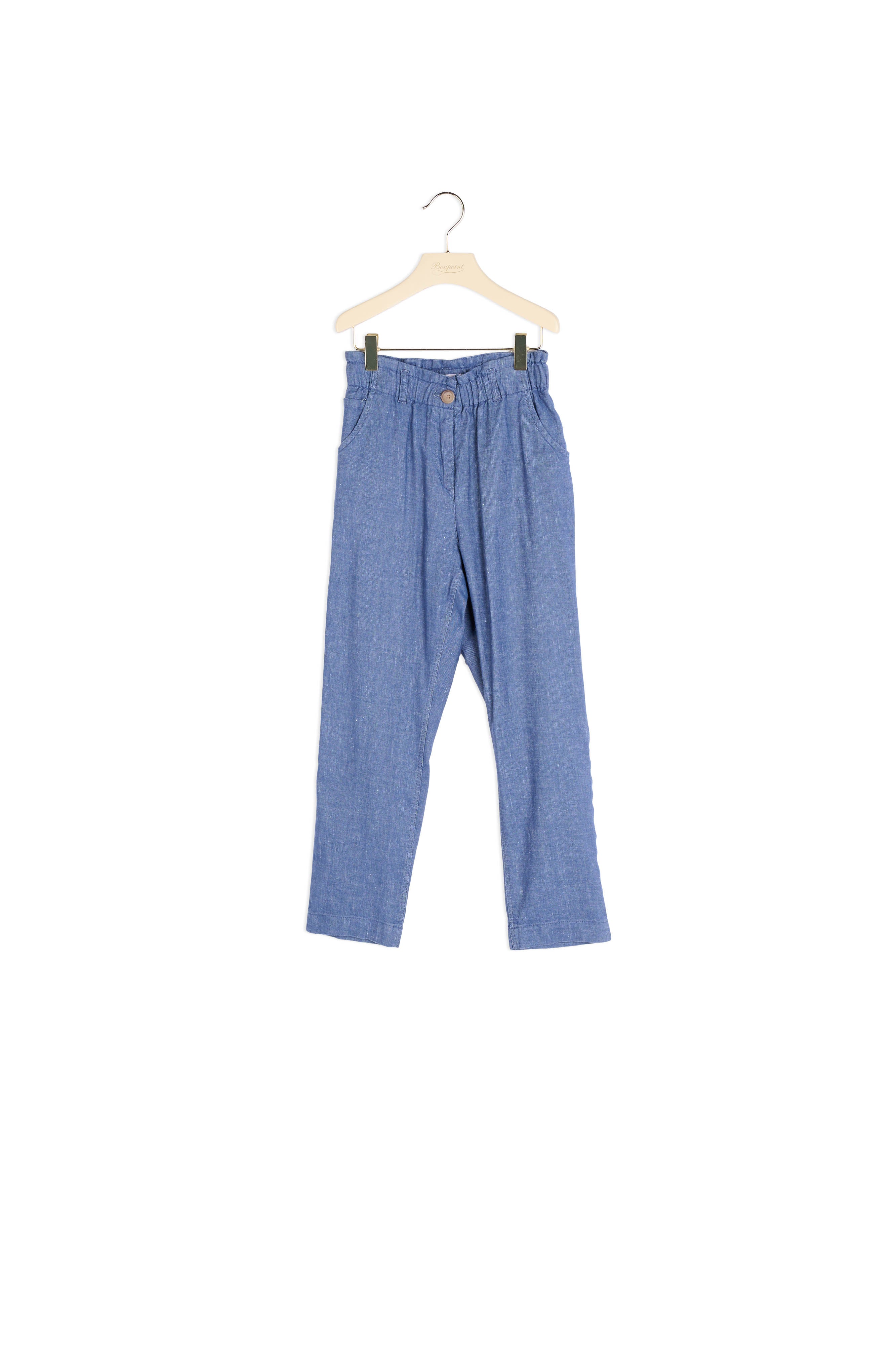 Mom jean en twill - Bonpoint vintage