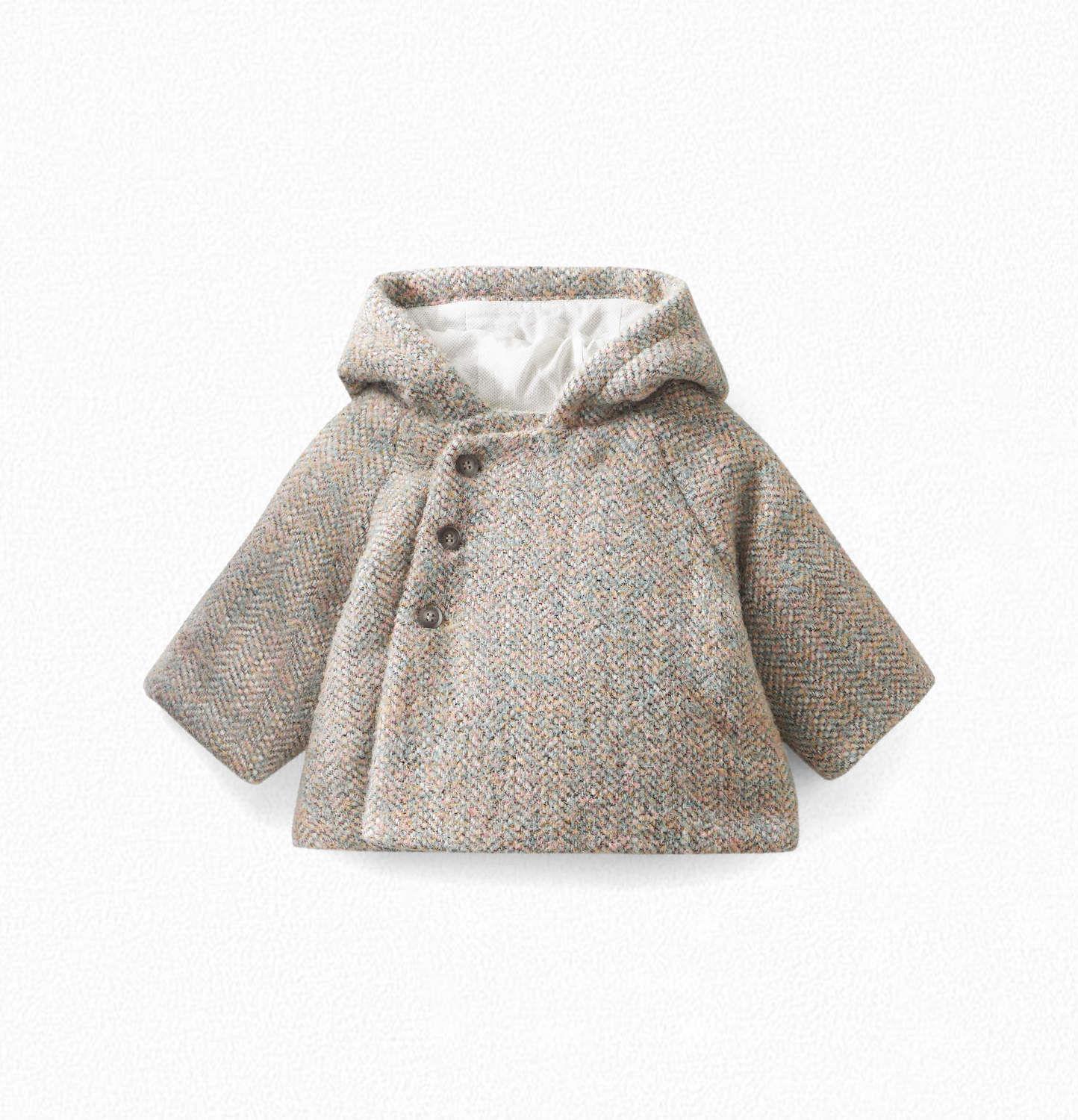 Manteau en tweed bébé - Bonpoint vintage