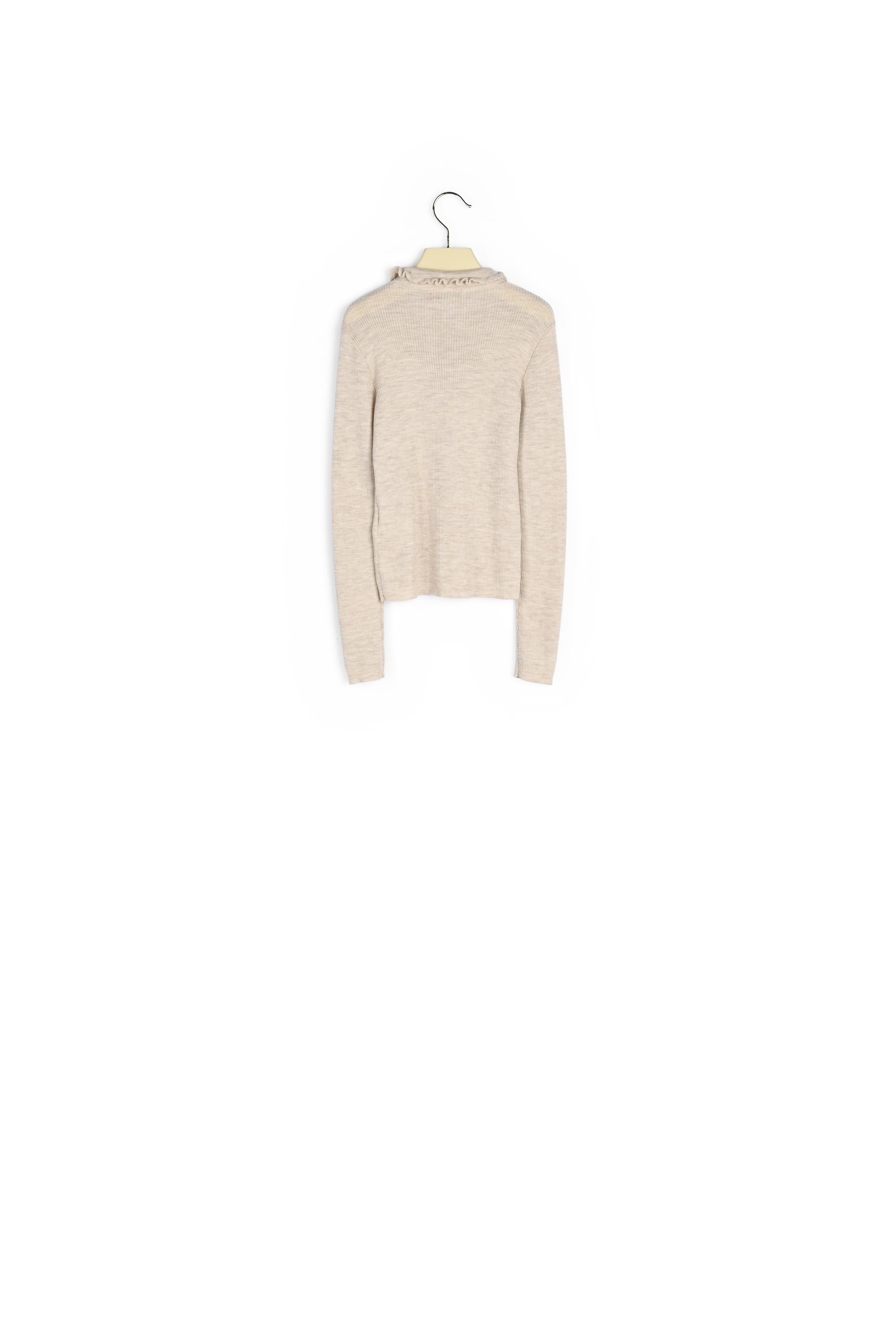 Pull polo en mérinos - Bonpoint vintage