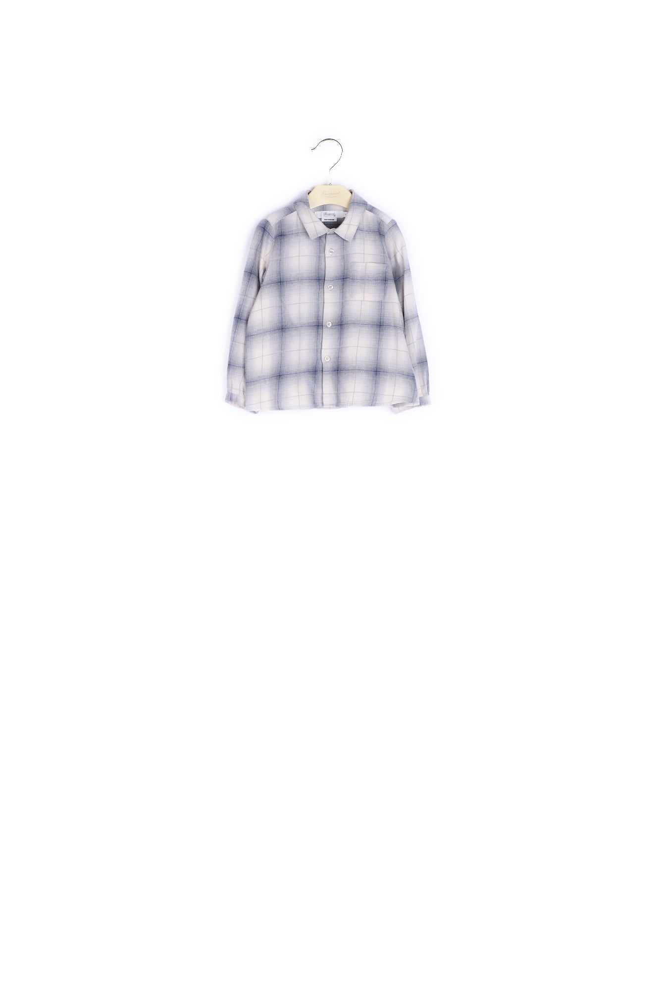 Chemise bébé en twill émérisé - Bonpoint vintage