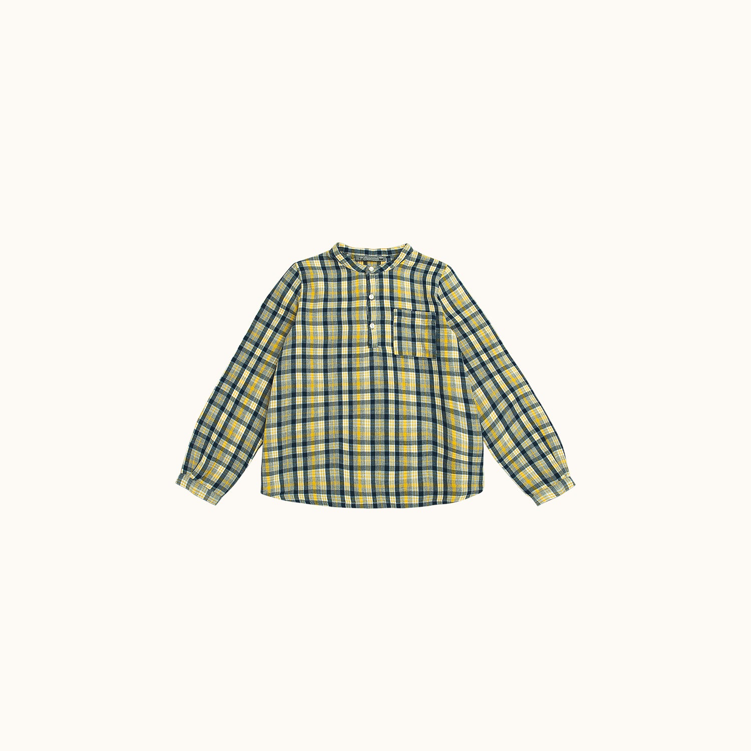 Chemise Artiste enfant Carreaux - Bonpoint vintage