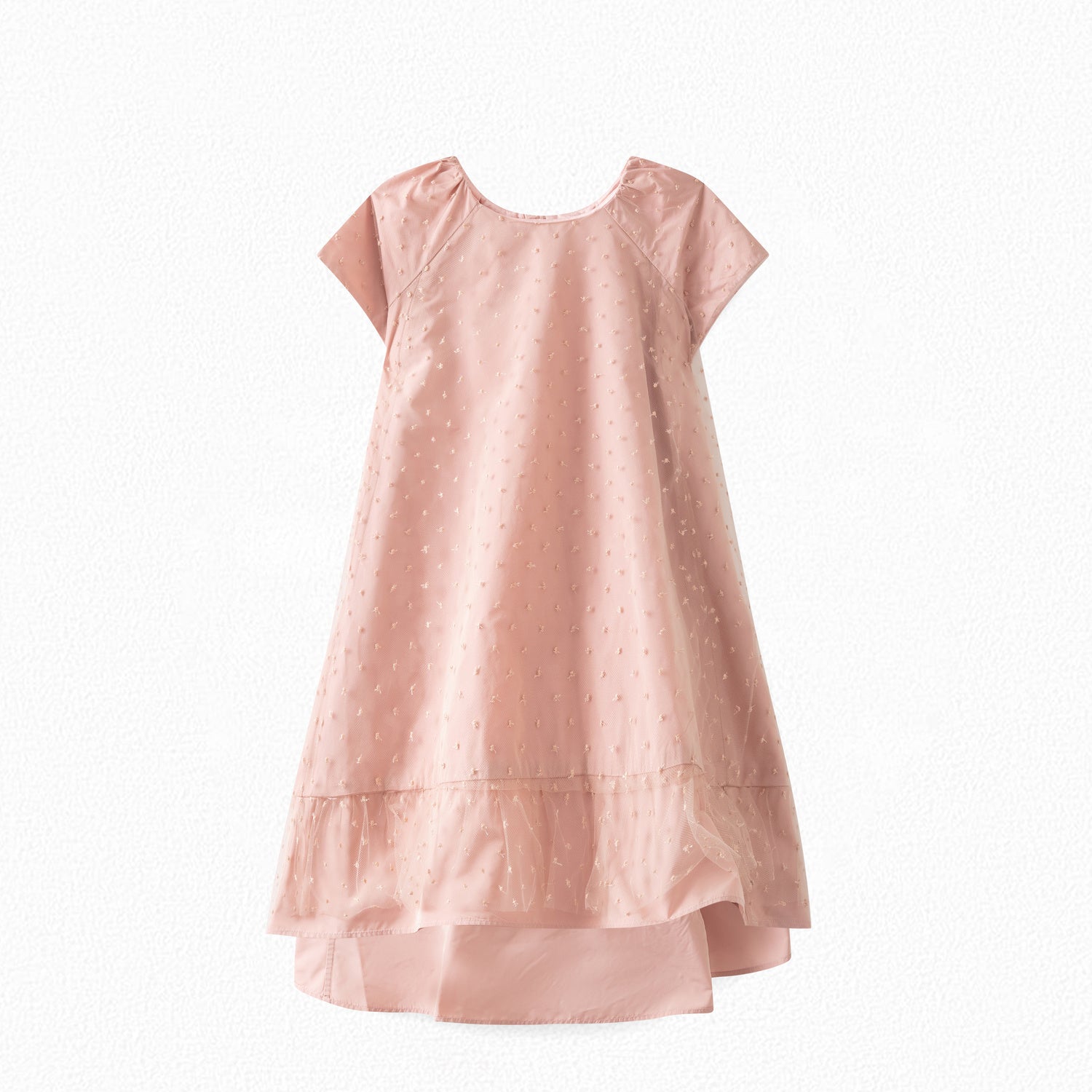Robe en tulle brodé - Bonpoint vintage