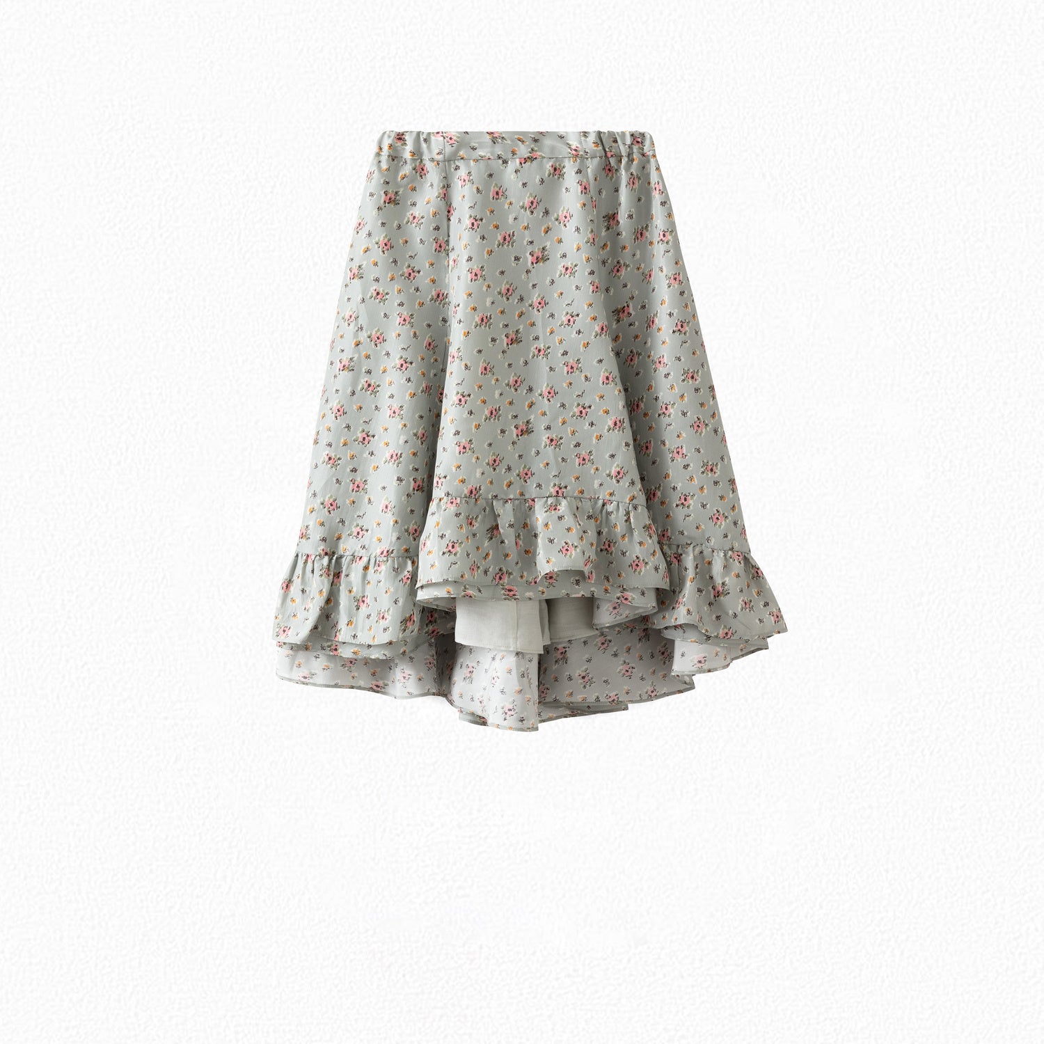 Jupe en soie imprimée - Bonpoint vintage